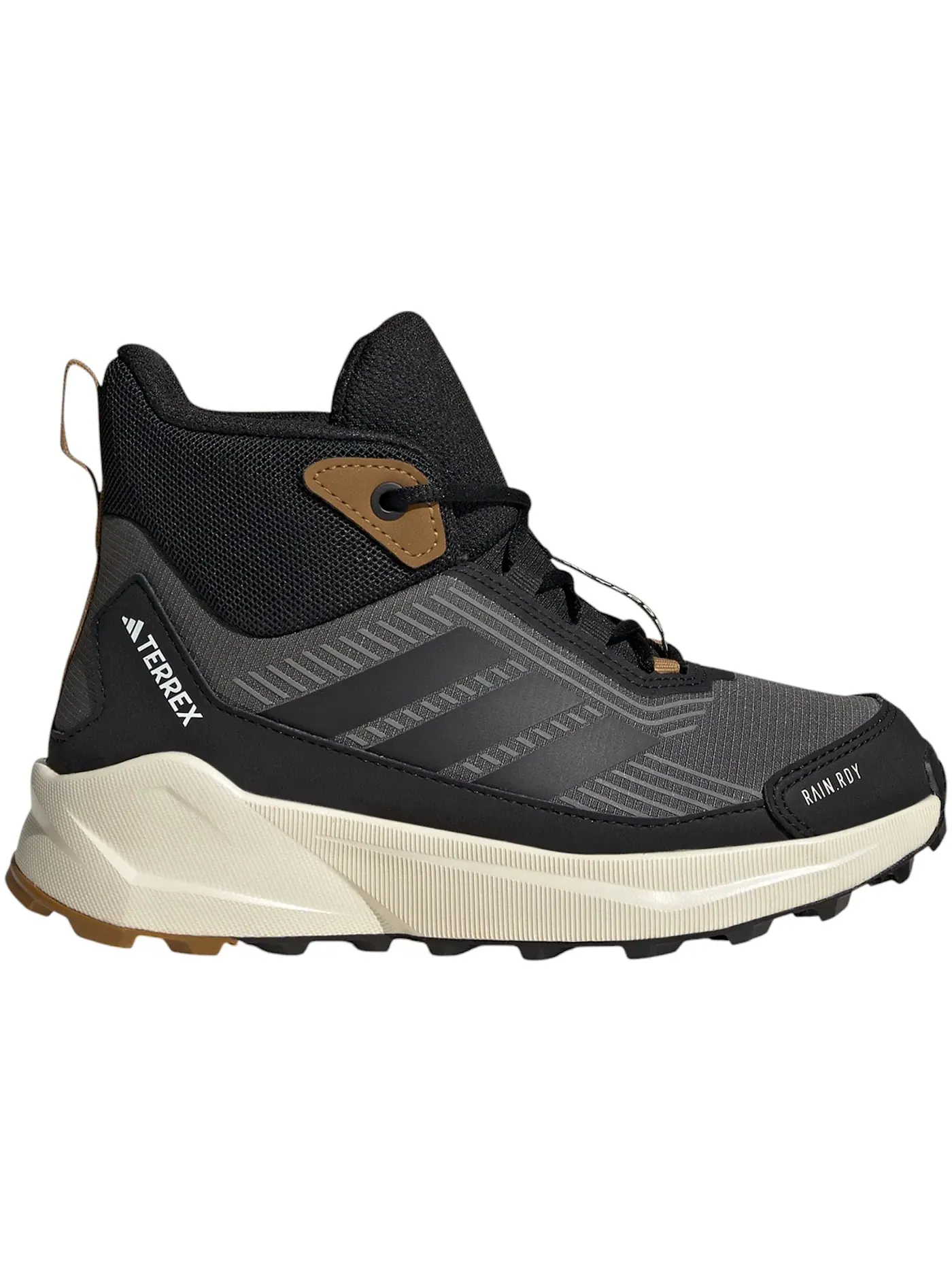 Детские кроссовки для активного отдыха Terrex Trailmaker 2 Mid Rain.RDY Adidas — изображение 1 из 1, серый черный