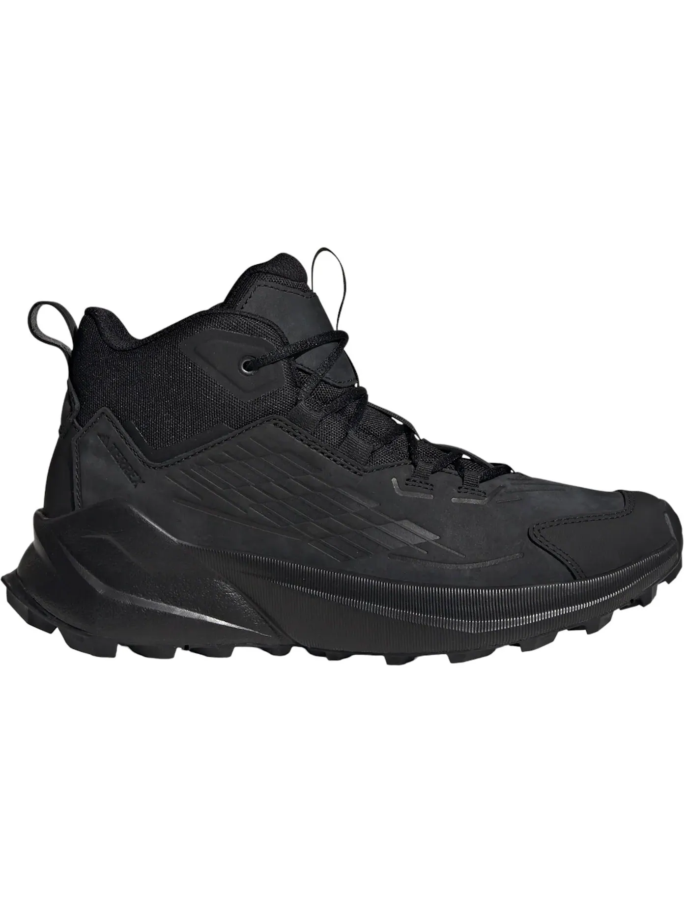 Женские кроссовки для трейла с кожаным верхом Adidas Terrex Trailmaker 2.0 Leather — изображение 1 из 1, черный/черный/серый