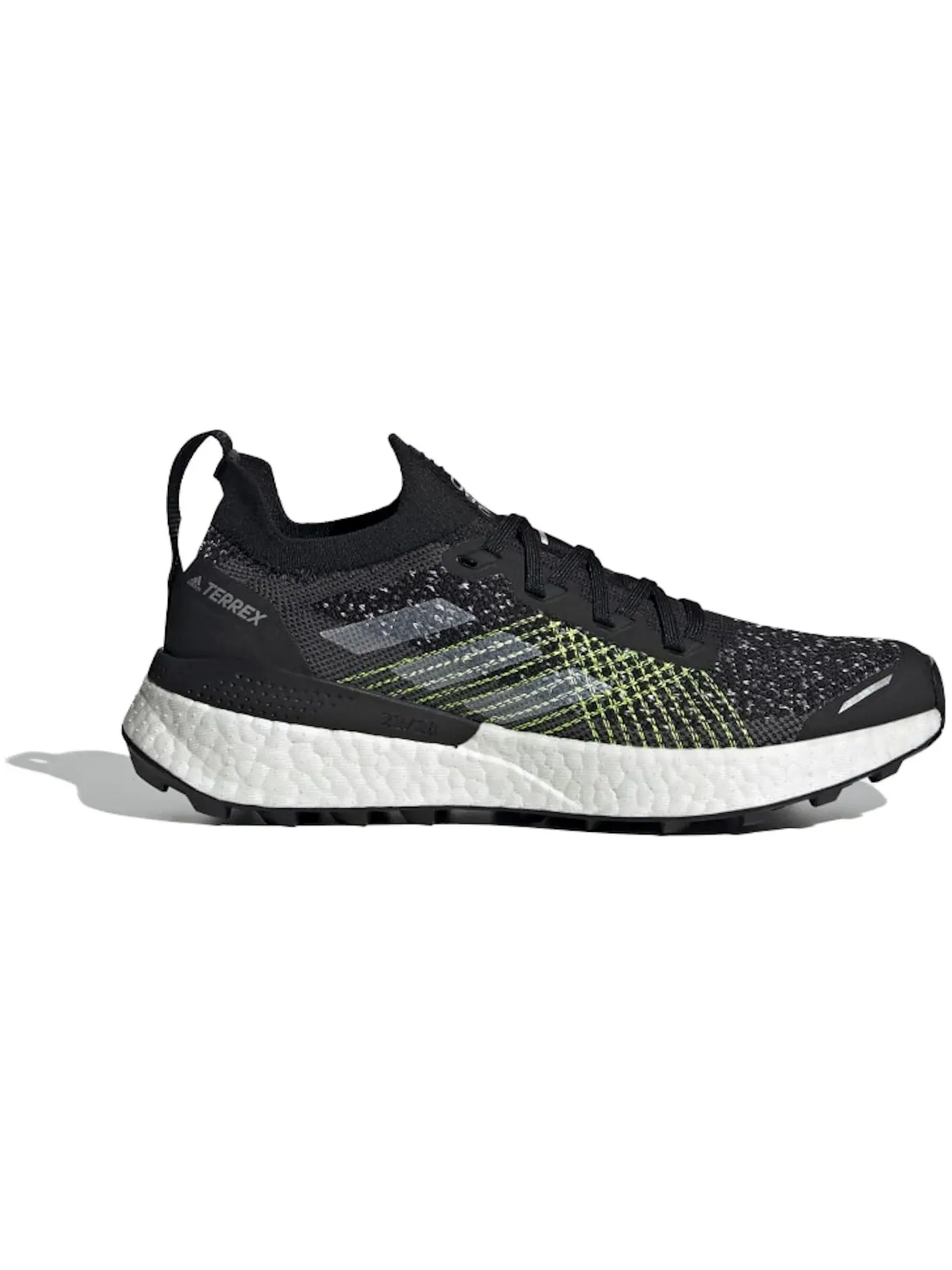 Женские кроссовки для бега Terrex Two Ultra Primeblue Adidas — изображение 1 из 1, черный/белый/желтый