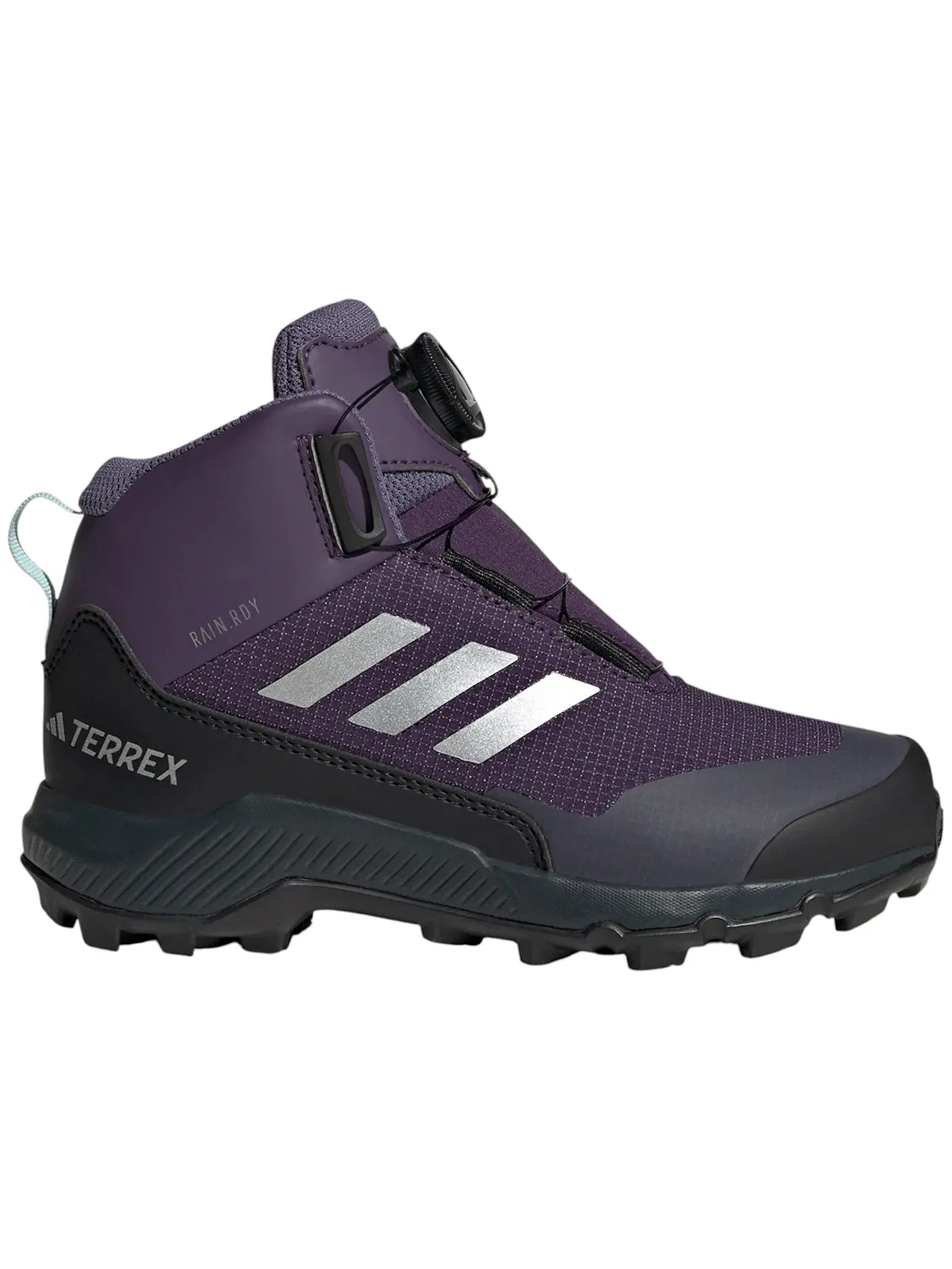 Детские кроссовки для мальчиков и девочек с системой BOA Adidas Terrex Winter Mid BOA Rain.RDY — изображение 1 из 1