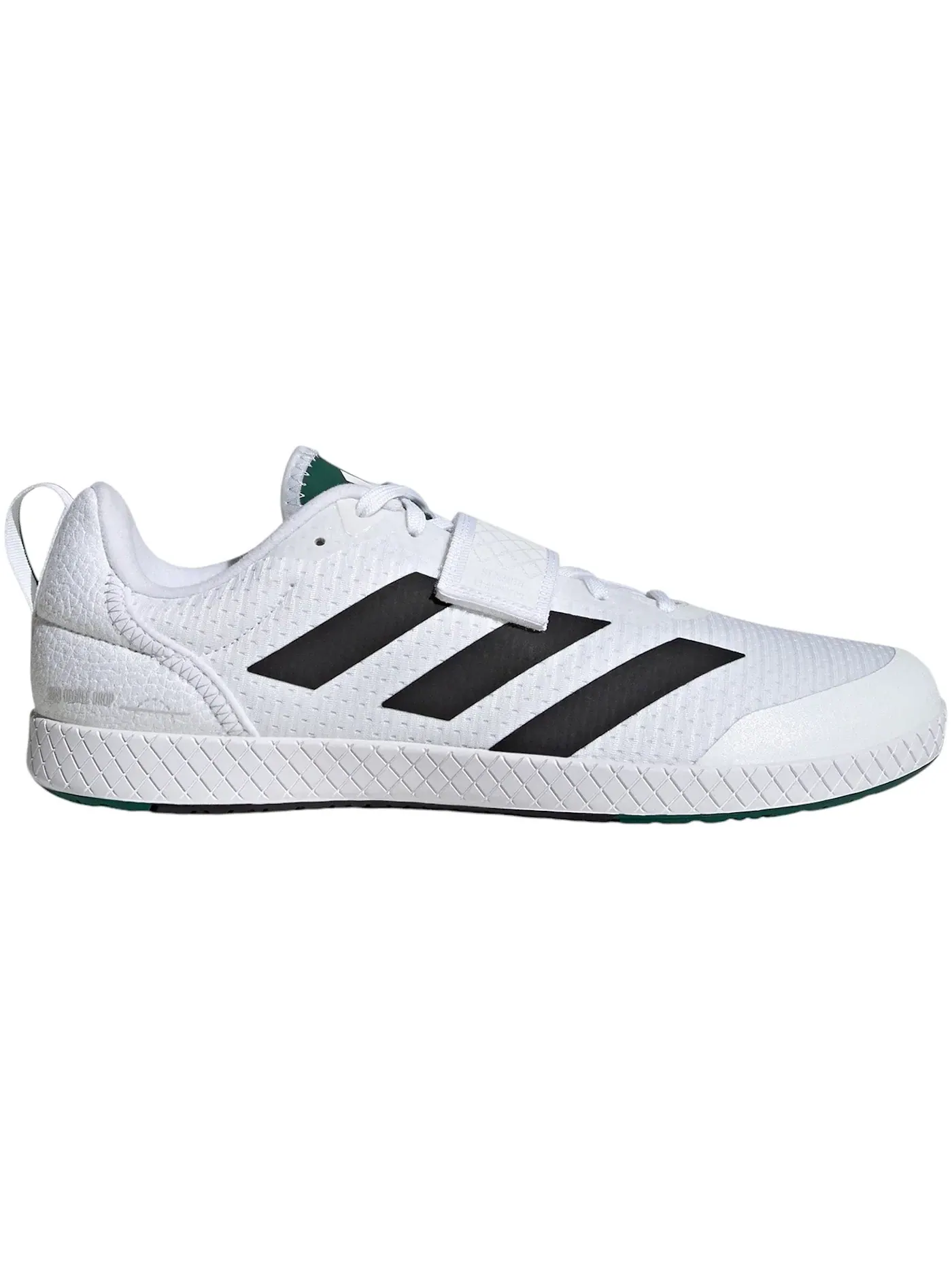 Мужские кроссовки с верхом из сетки Adidas The Total — изображение 1 из 1, белый/черный/зеленый