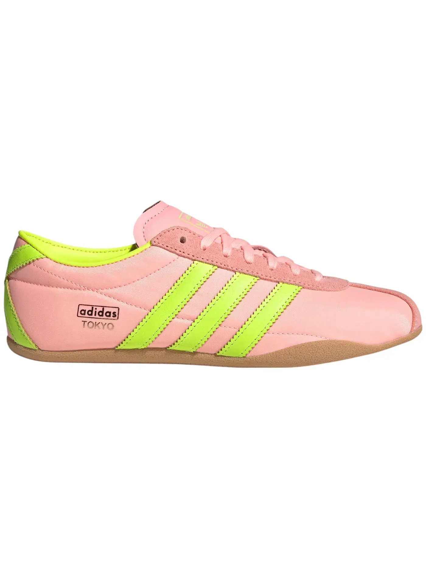 Женские кроссовки Lifestyle Adidas Tokyo — изображение 1 из 1, розовый/желтый