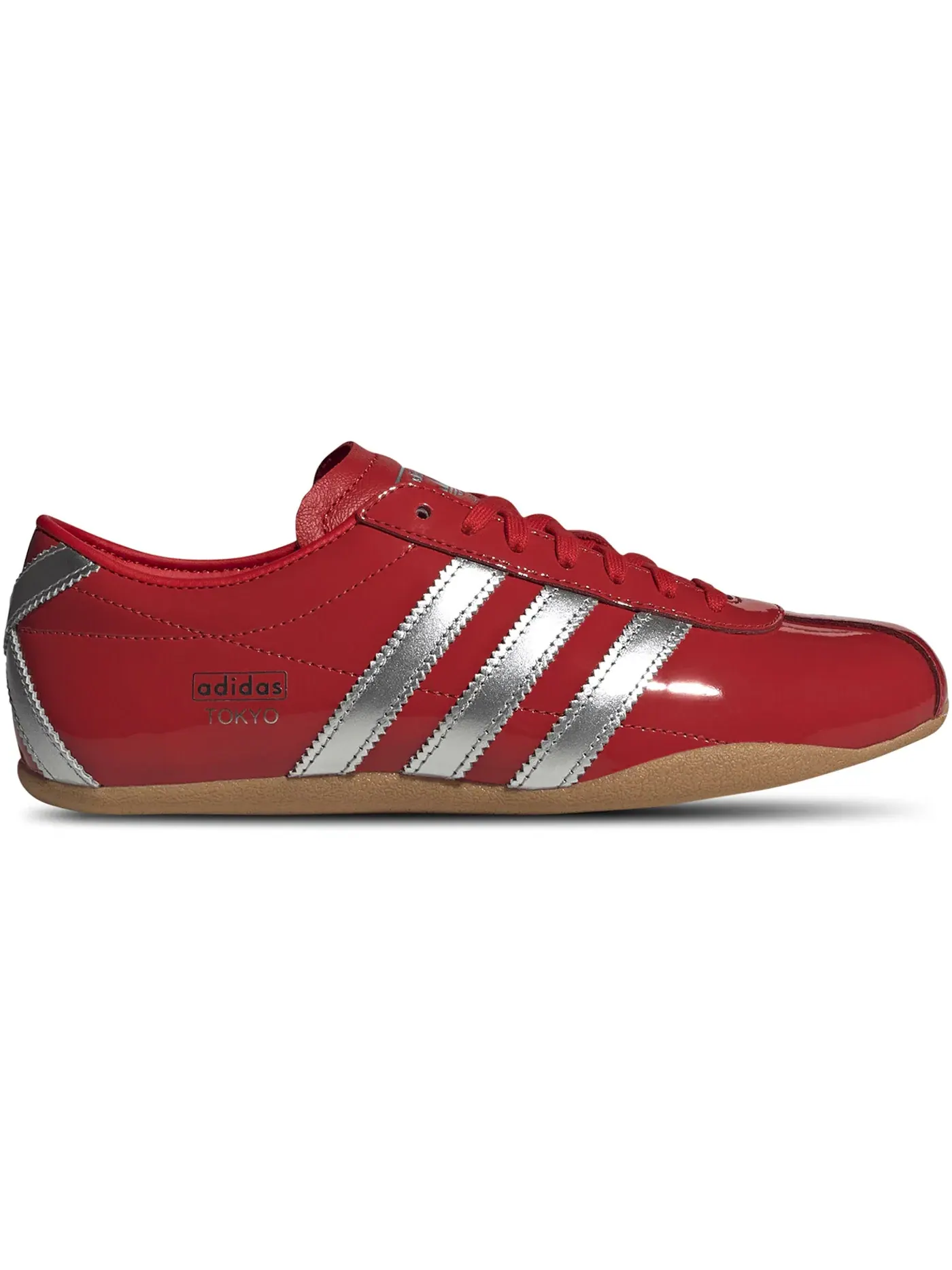 Женские кроссовки Lifestyle Patent Red Silver Metallic Adidas — изображение 1 из 1
