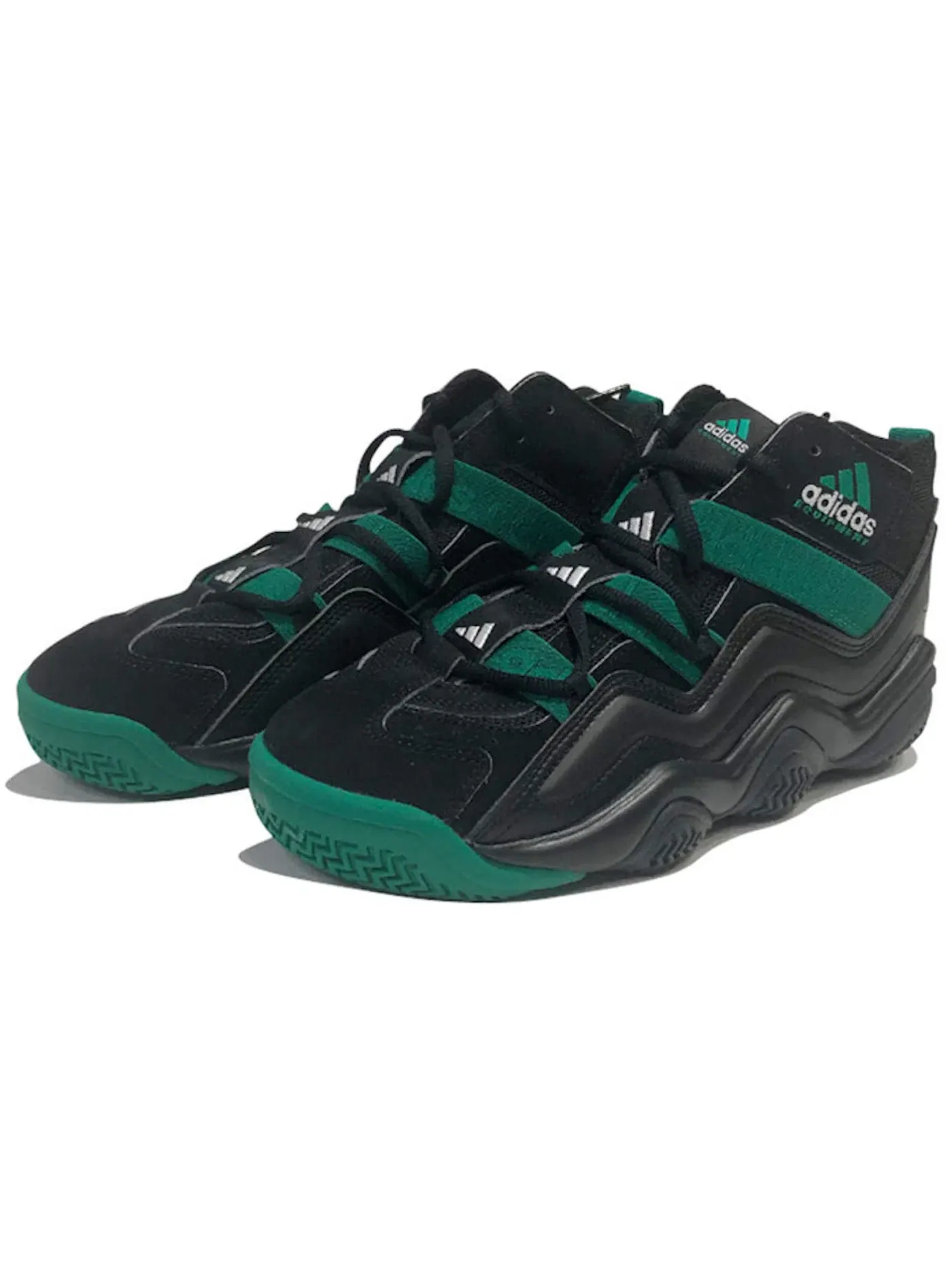 Мужские кроссовки Lifestyle Adidas Top Ten 2000 — изображение 1 из 1, черный/зеленый