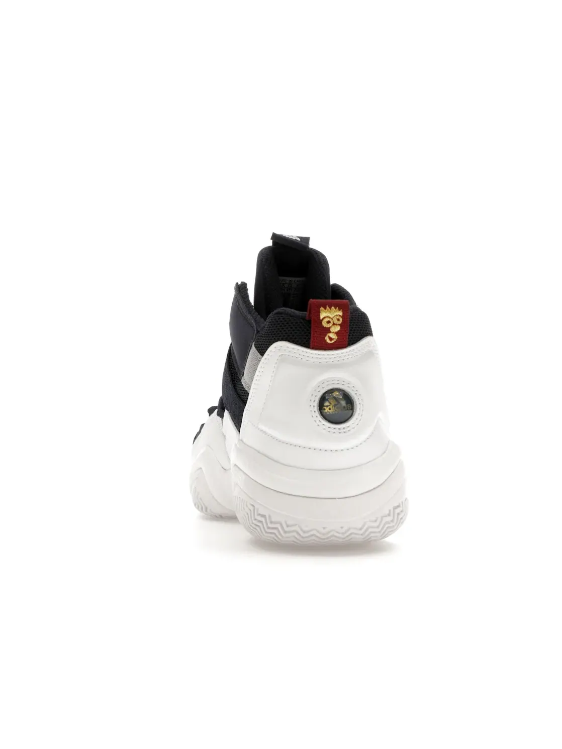 Мужские кроссовки Lifestyle Adidas Top Ten 2000 — изображение 4 из 4, белый бордовый