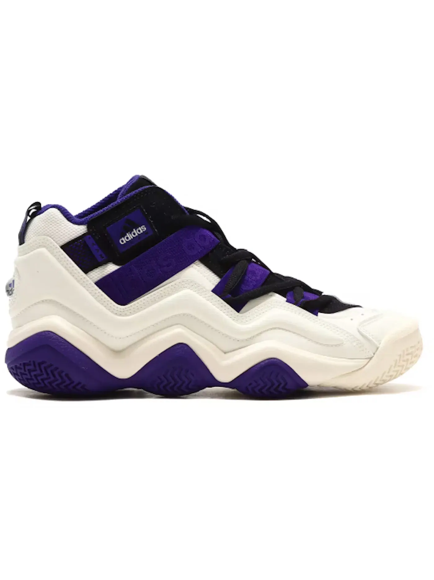 Мужские кроссовки Lifestyle Adidas Top Ten 2000 — изображение 1 из 1, белый/черный/фиолетовый