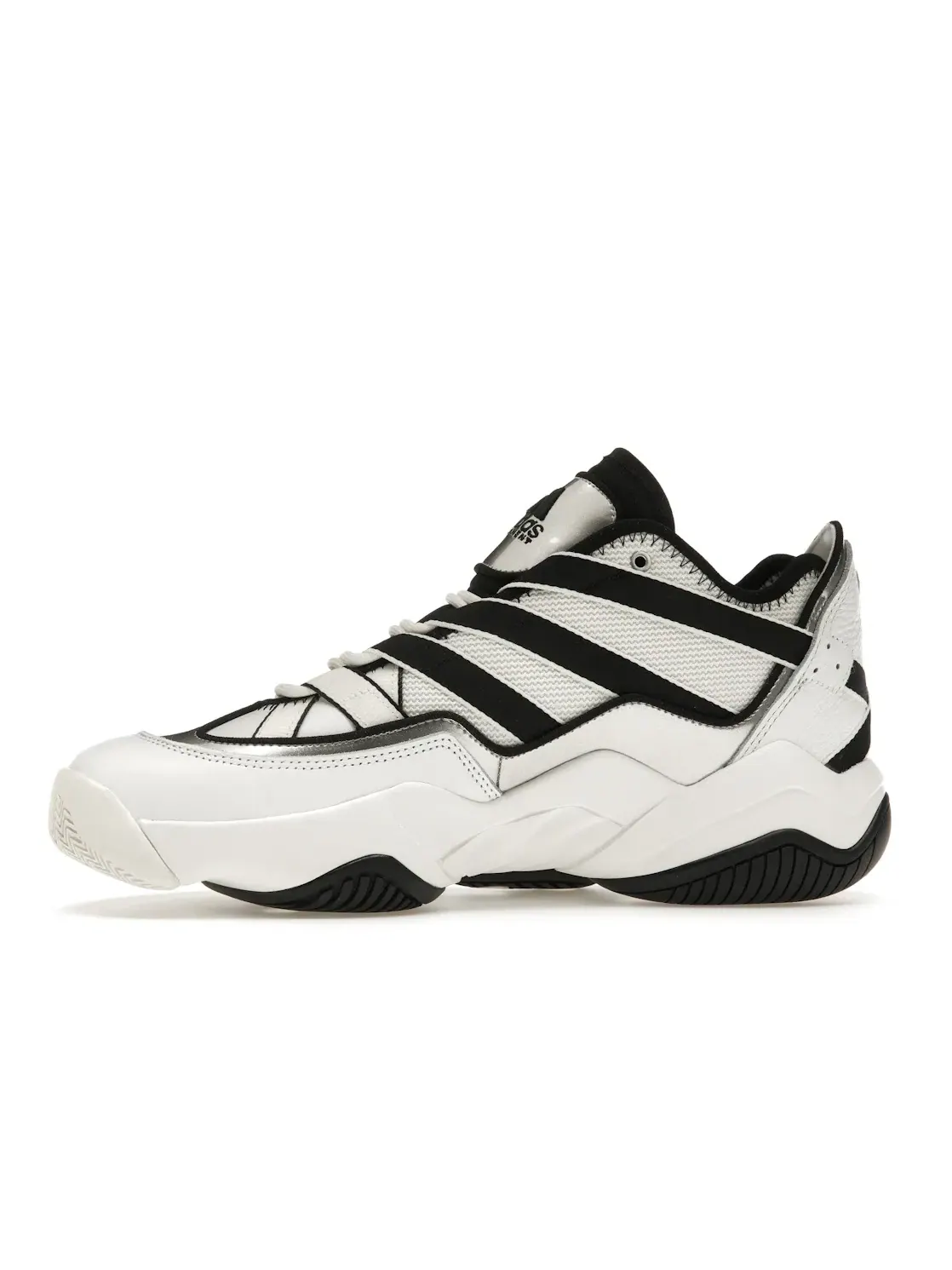 Мужские кроссовки Lifestyle Adidas Top Ten 2010 — изображение 3 из 4, белый/черный/серебристый