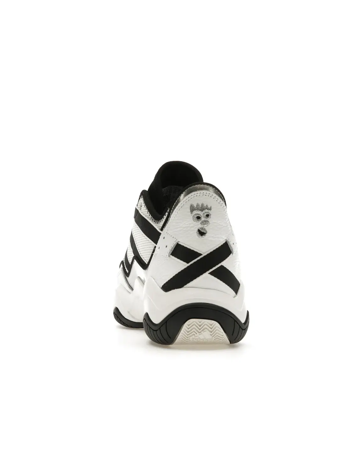 Мужские кроссовки Lifestyle Adidas Top Ten 2010 — изображение 4 из 4, белый/черный/серебристый