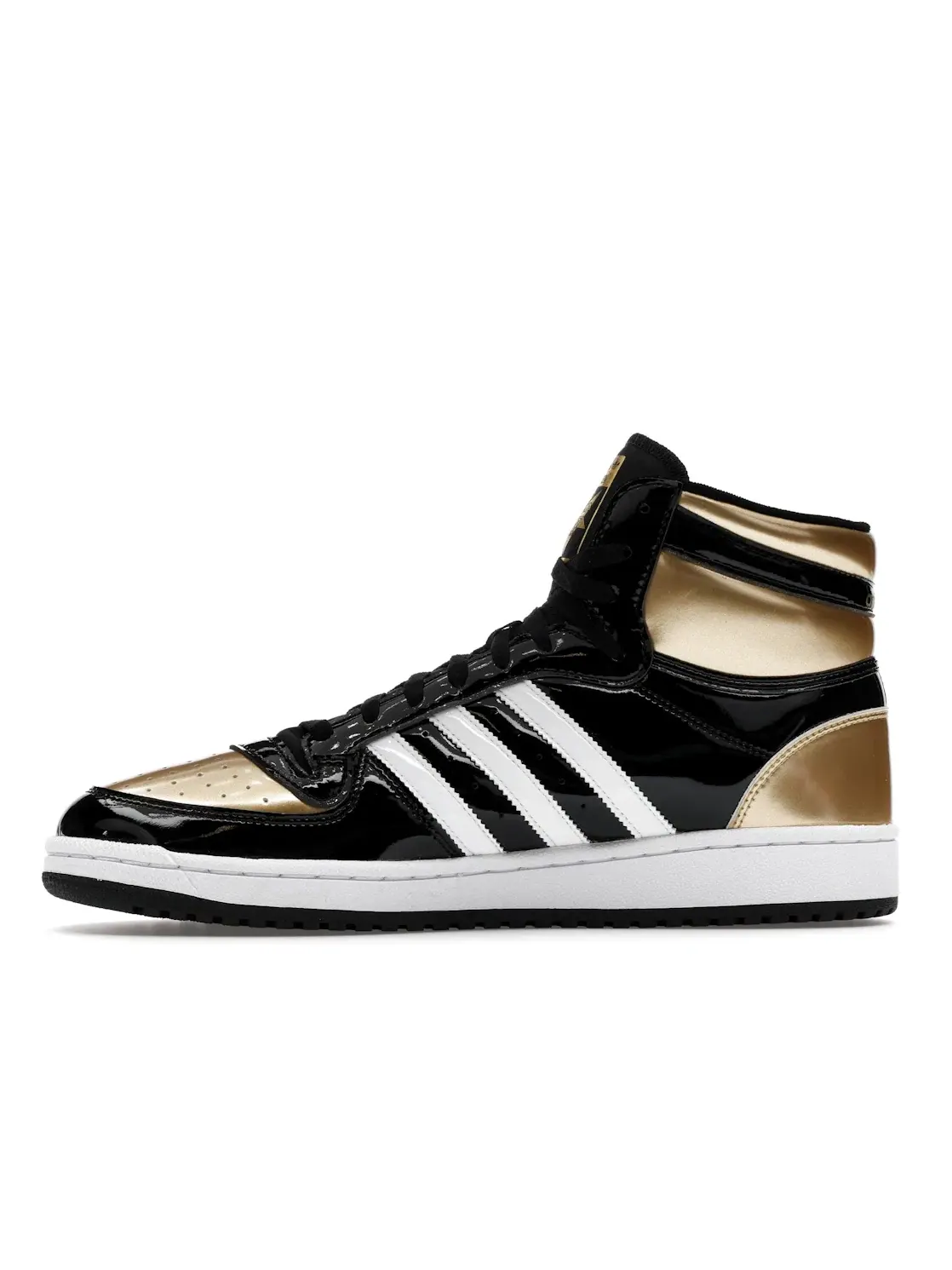 Мужские кроссовки Lifestyle Adidas Top Ten — изображение 3 из 4, черный/золотистый-белый
