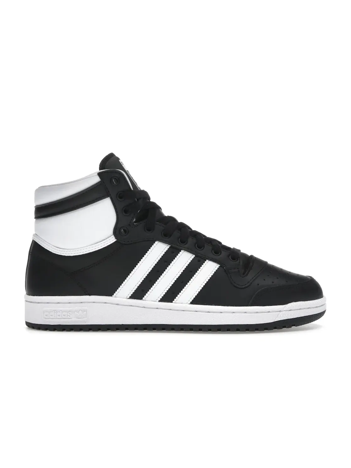Мужские кроссовки с классическим дизайном Adidas Top Ten — изображение 1 из 4, черный/белый/белый