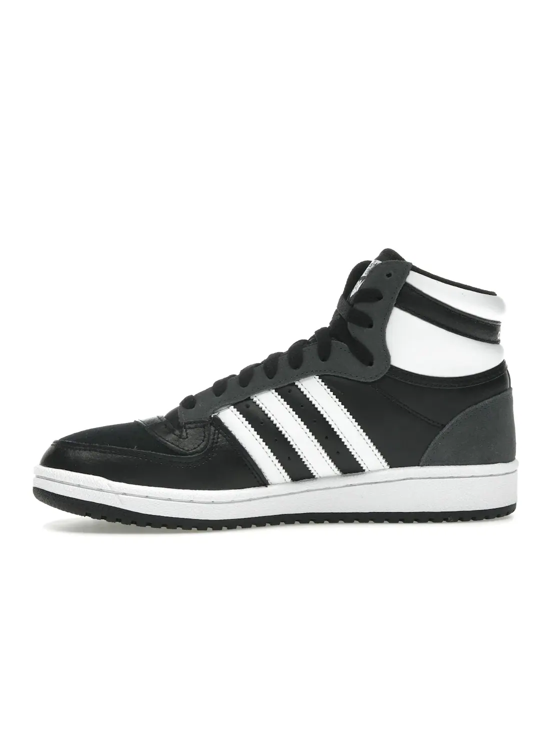 Мужские кроссовки Lifestyle Adidas Top Ten Hi — изображение 3 из 4, черный/белый/серый
