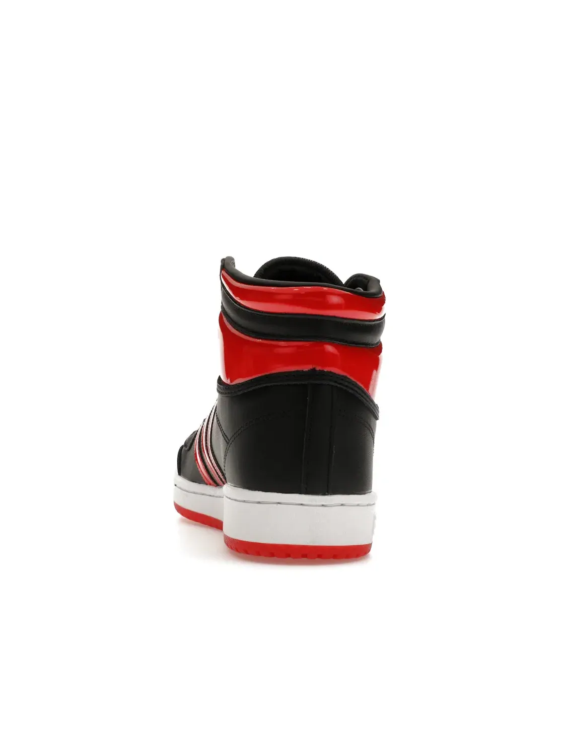 Мужские кроссовки Lifestyle Top Ten Hi Adidas — изображение 4 из 4, черный/красный/белый