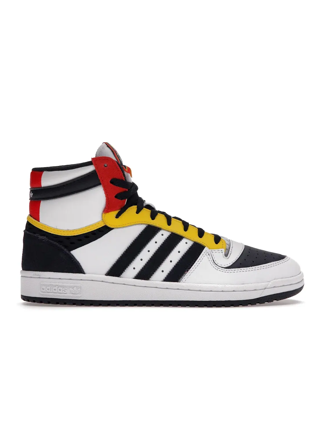 Мужские кроссовки Lifestyle Adidas Top Ten RB — изображение 1 из 4, белый//красный
