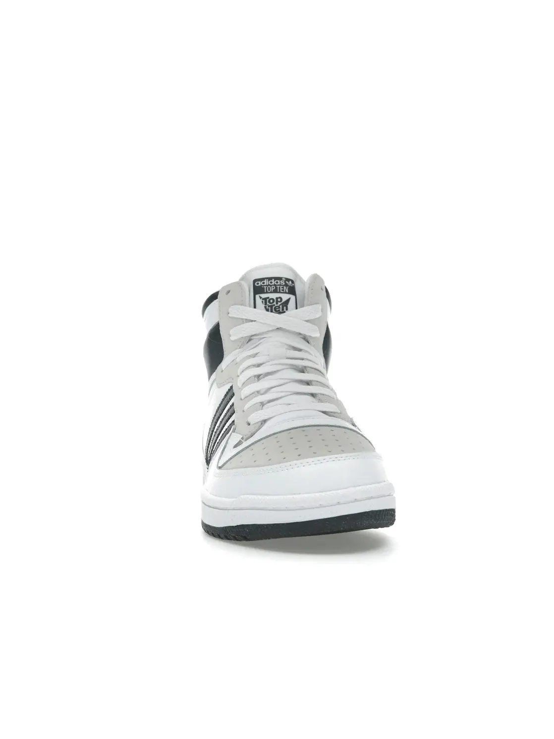 Мужские кроссовки Lifestyle Adidas Top Ten Hi — изображение 2 из 4, белый/черный