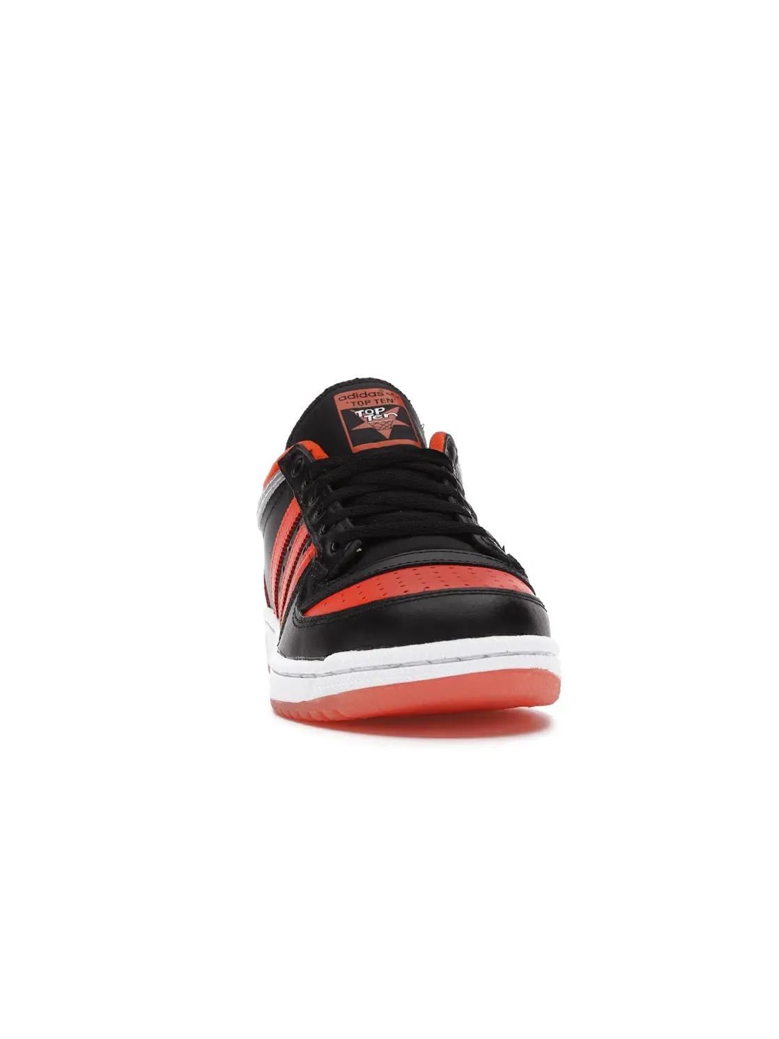Мужские кроссовки Lifestyle Adidas Top Ten Low — изображение 2 из 4, черный/оранжевый-белый