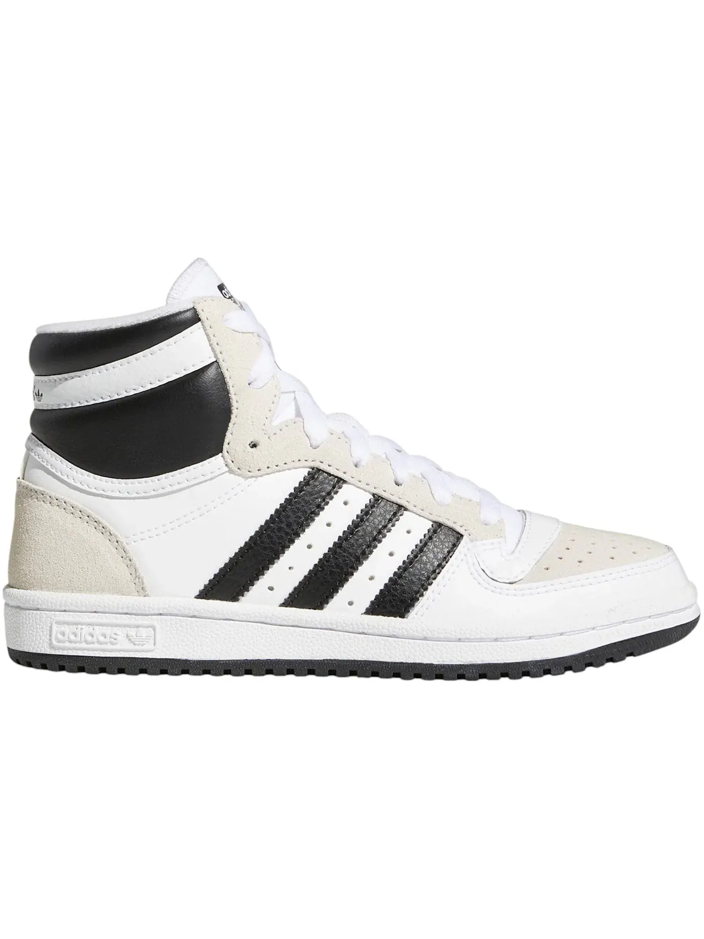 Детские кроссовки с высоким верхом Adidas Top Ten RB — изображение 1 из 1, белый черный белый