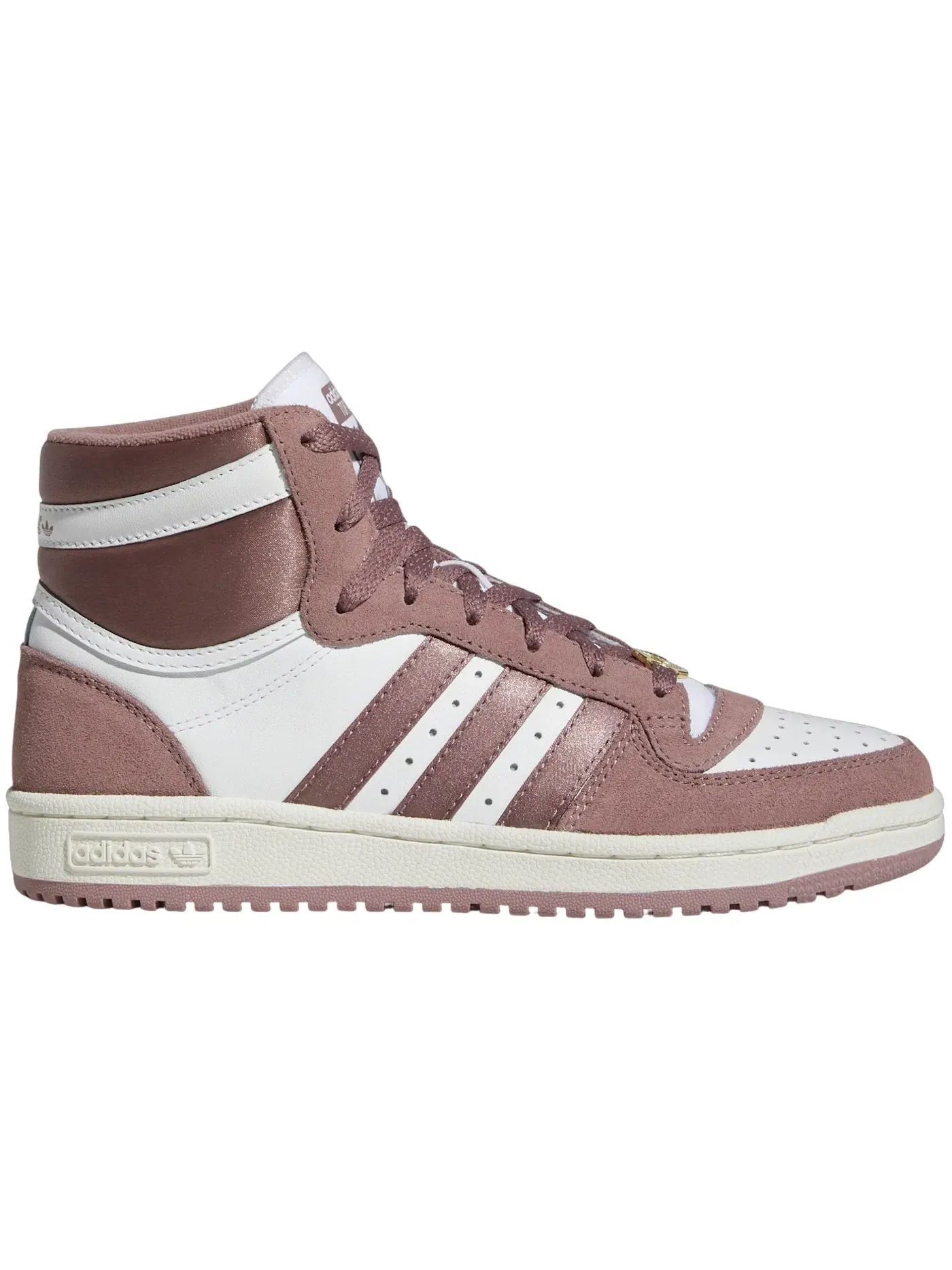 Женские кроссовки Lifestyle Adidas Top Ten RB — изображение 1 из 1, белый/фиолетовый/белый