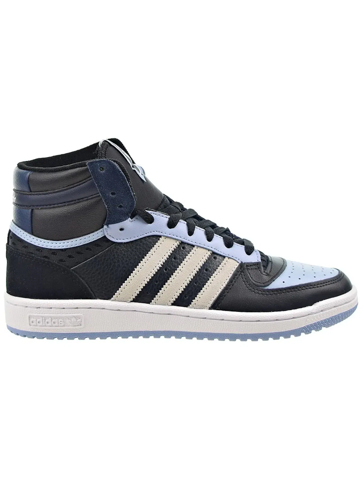 Мужские кроссовки Lifestyle Top Ten RB Hi Adidas — изображение 1 из 1, черный//белый