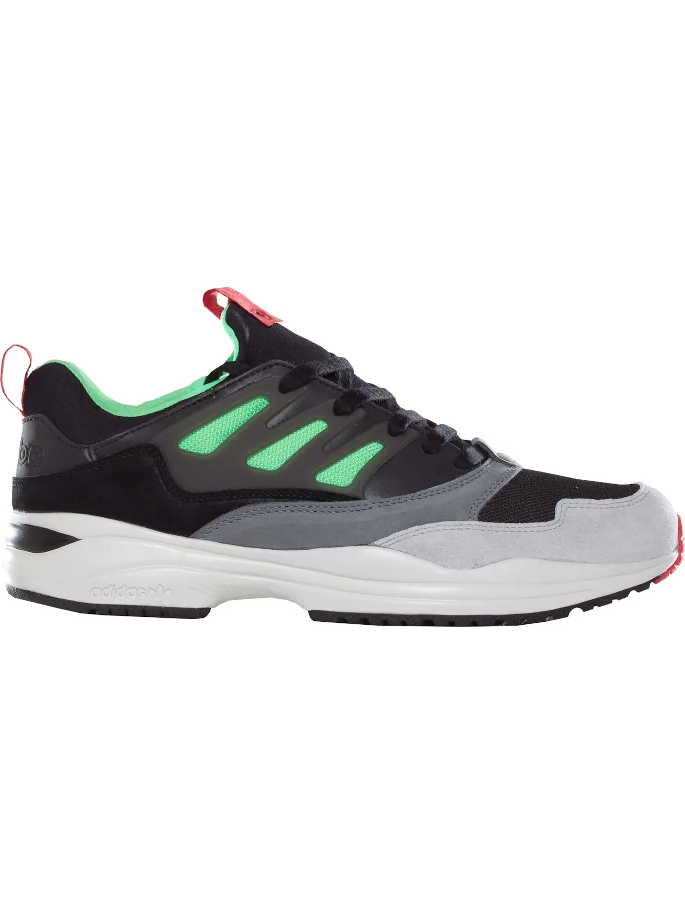 Мужские кроссовки lifestyle Adidas Torsion Allegra — изображение 1 из 1, черный/зеленый/белый