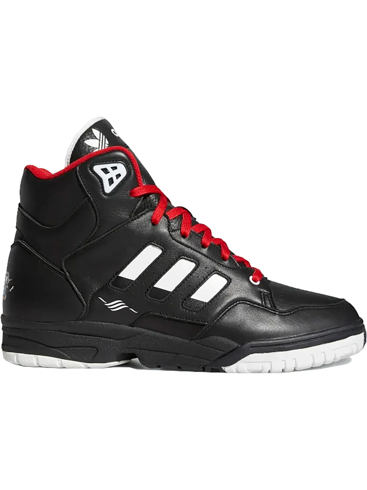 Мужские кроссовки Lifestyle с принтом Torsion Artillery Mid Adidas — изображение 1 из 1, черный/белый