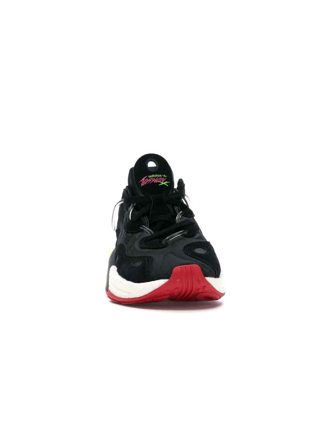 Мужские кроссовки Lifestyle Adidas Torsion X — изображение 2 из 4, черный/серый--желтый