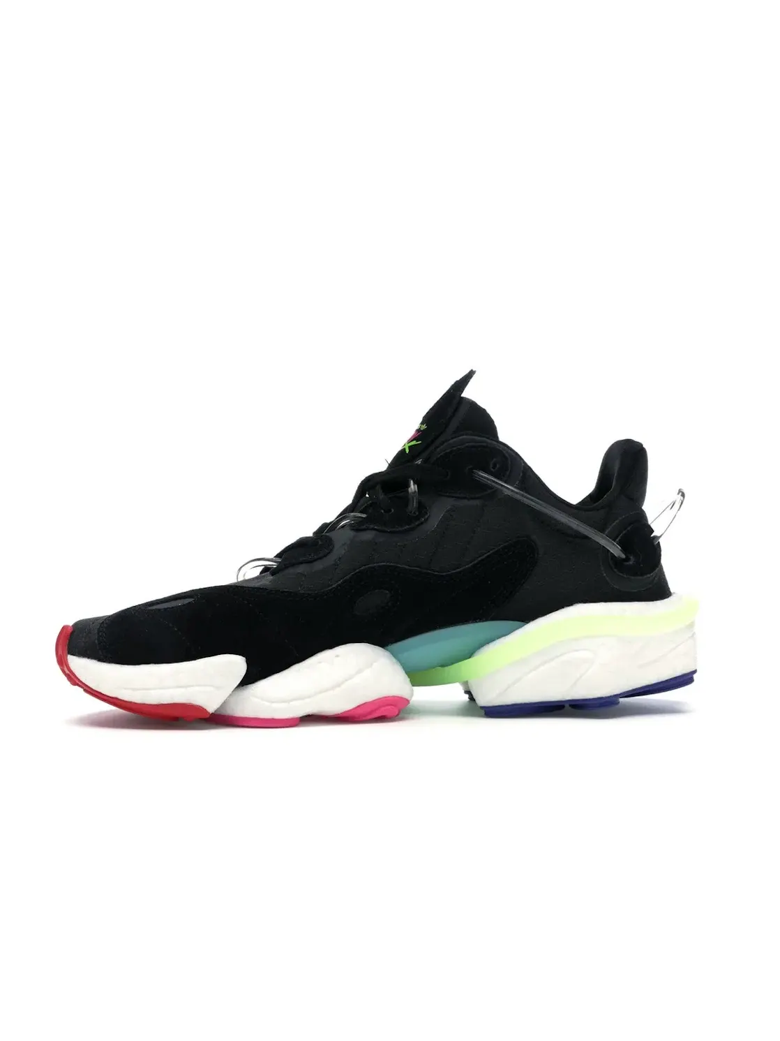 Мужские кроссовки Lifestyle Adidas Torsion X — изображение 3 из 4, черный/серый--желтый