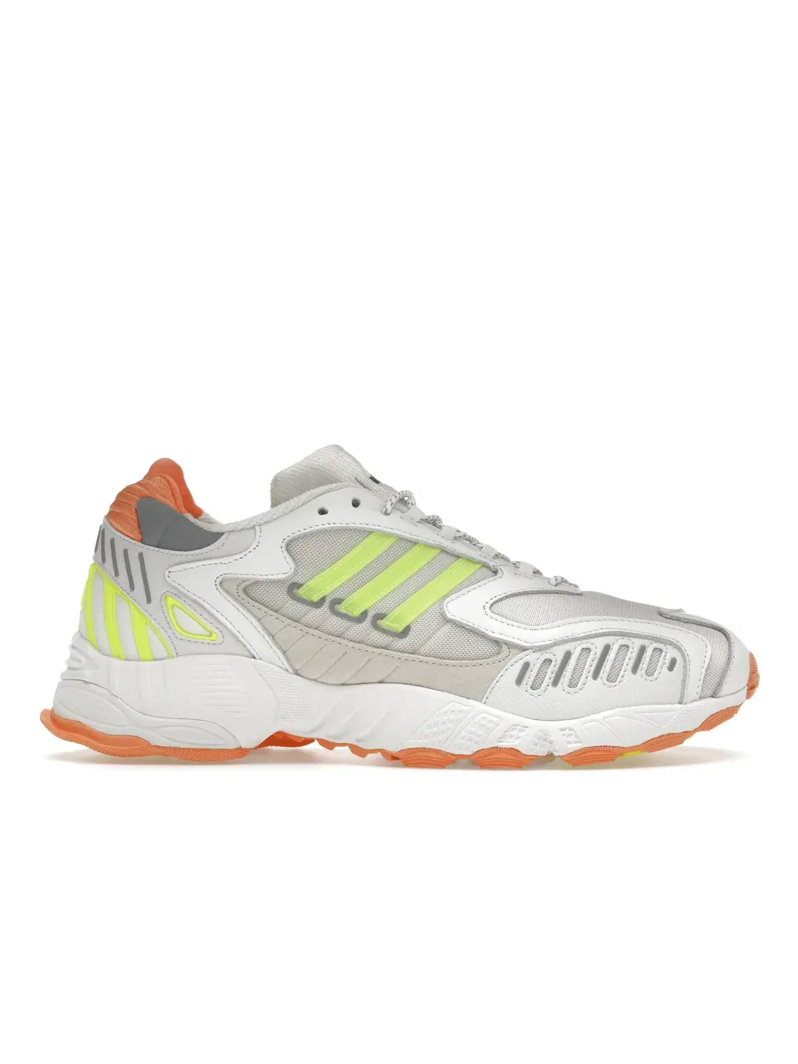 Мужские кроссовки Lifestyle Adidas Torsion TRDC — изображение 1 из 4, серый/зеленый/оранжевый