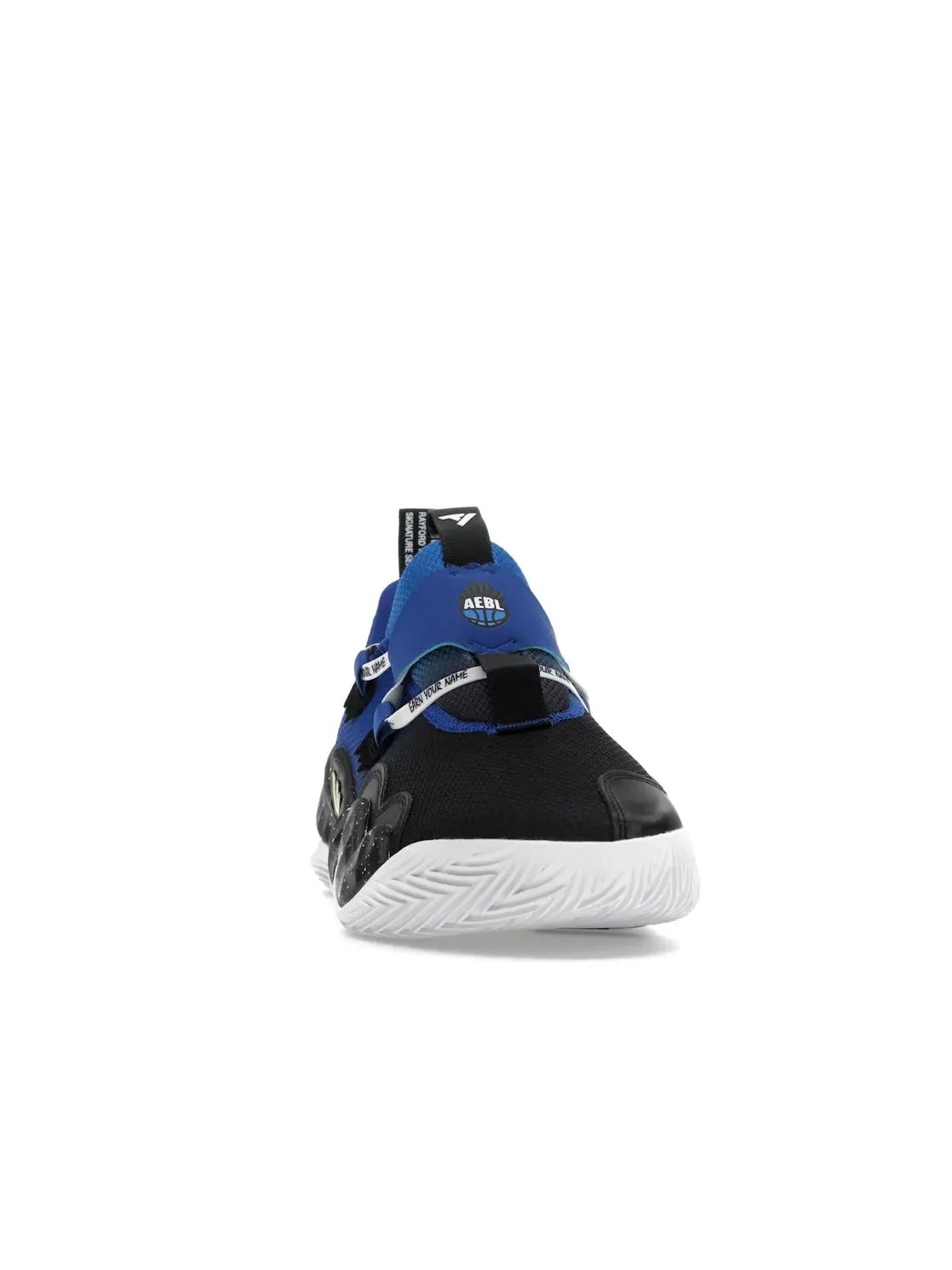 Мужские кроссовки для баскетбола Adidas Trae Young 1 — изображение 2 из 4, черный/синий/белый