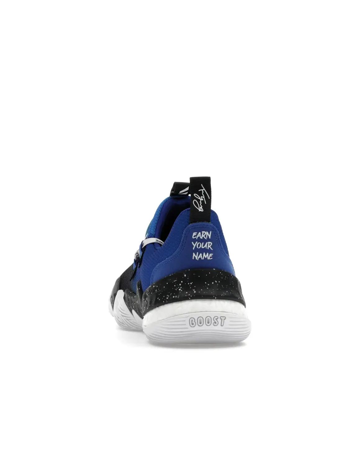 Мужские кроссовки для баскетбола Adidas Trae Young 1 — изображение 4 из 4, черный/синий/белый