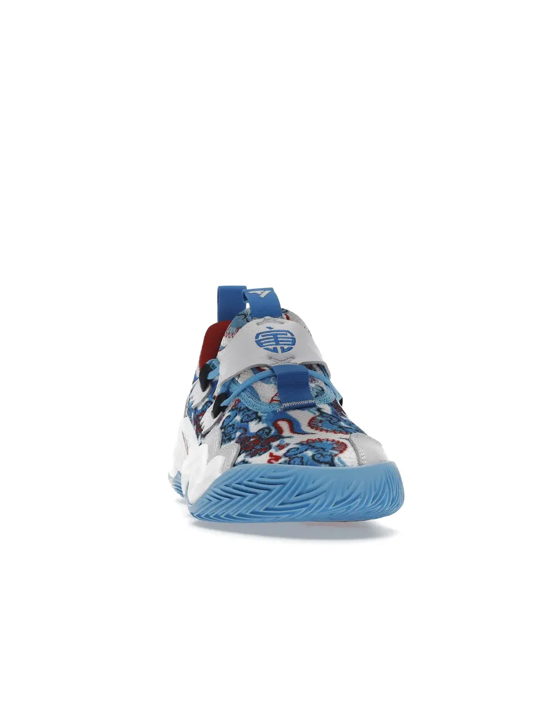 Мужские кроссовки с принтом Adidas Trae Young 1 — изображение 2 из 4, синий-черный
