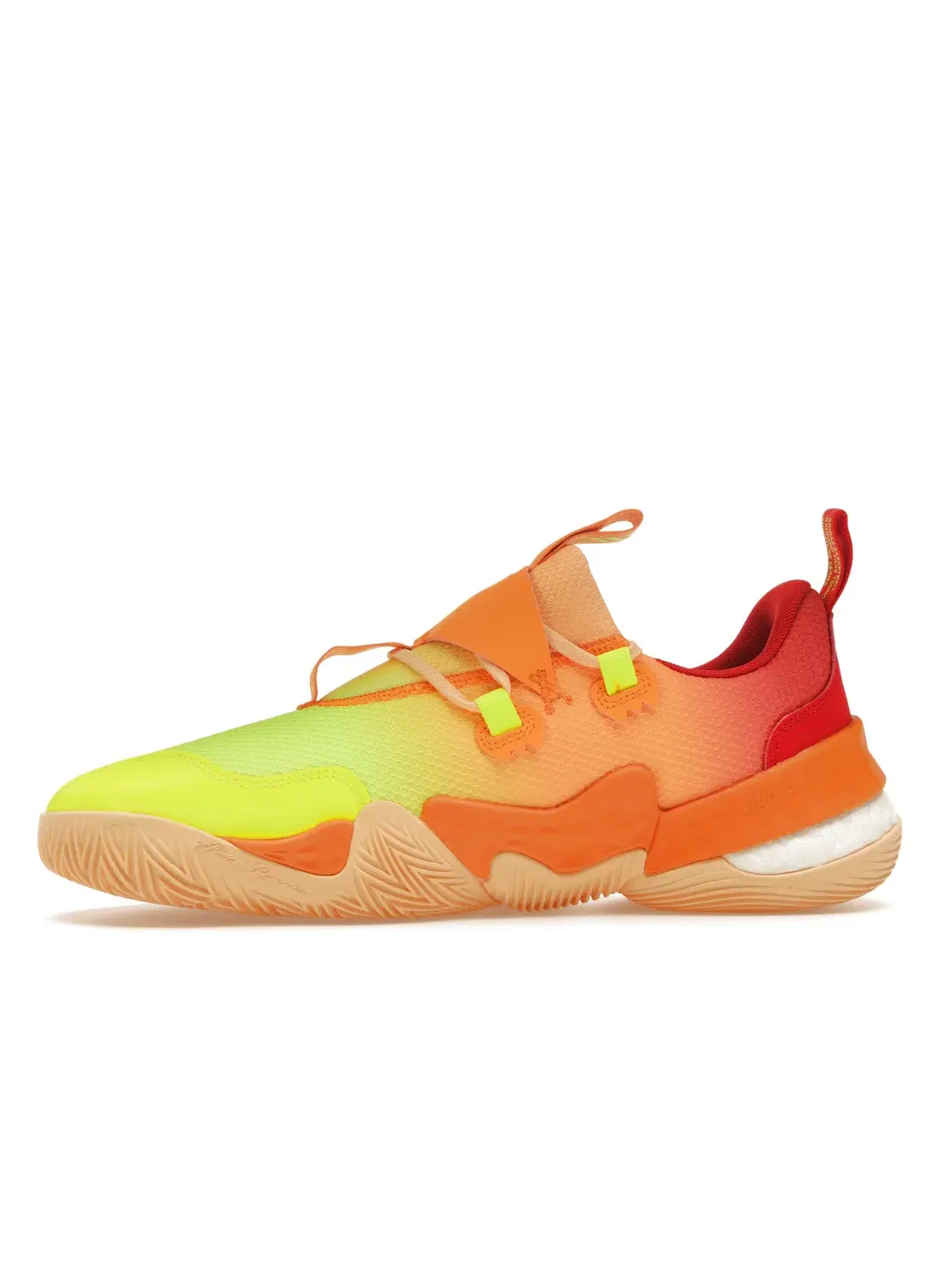 Мужские кроссовки для баскетбола Adidas Trae Young 1 — изображение 3 из 4, красный/оранжевый