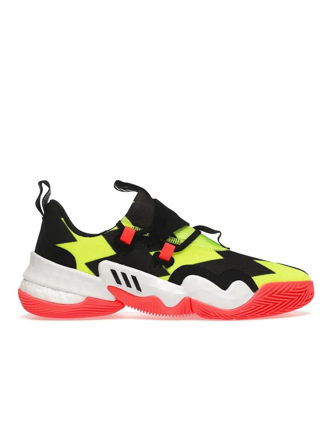 Мужские баскетбольные кроссовки с технологией Boost Trae Young 1 Adidas — изображение 1 из 4, черный/красный/черный