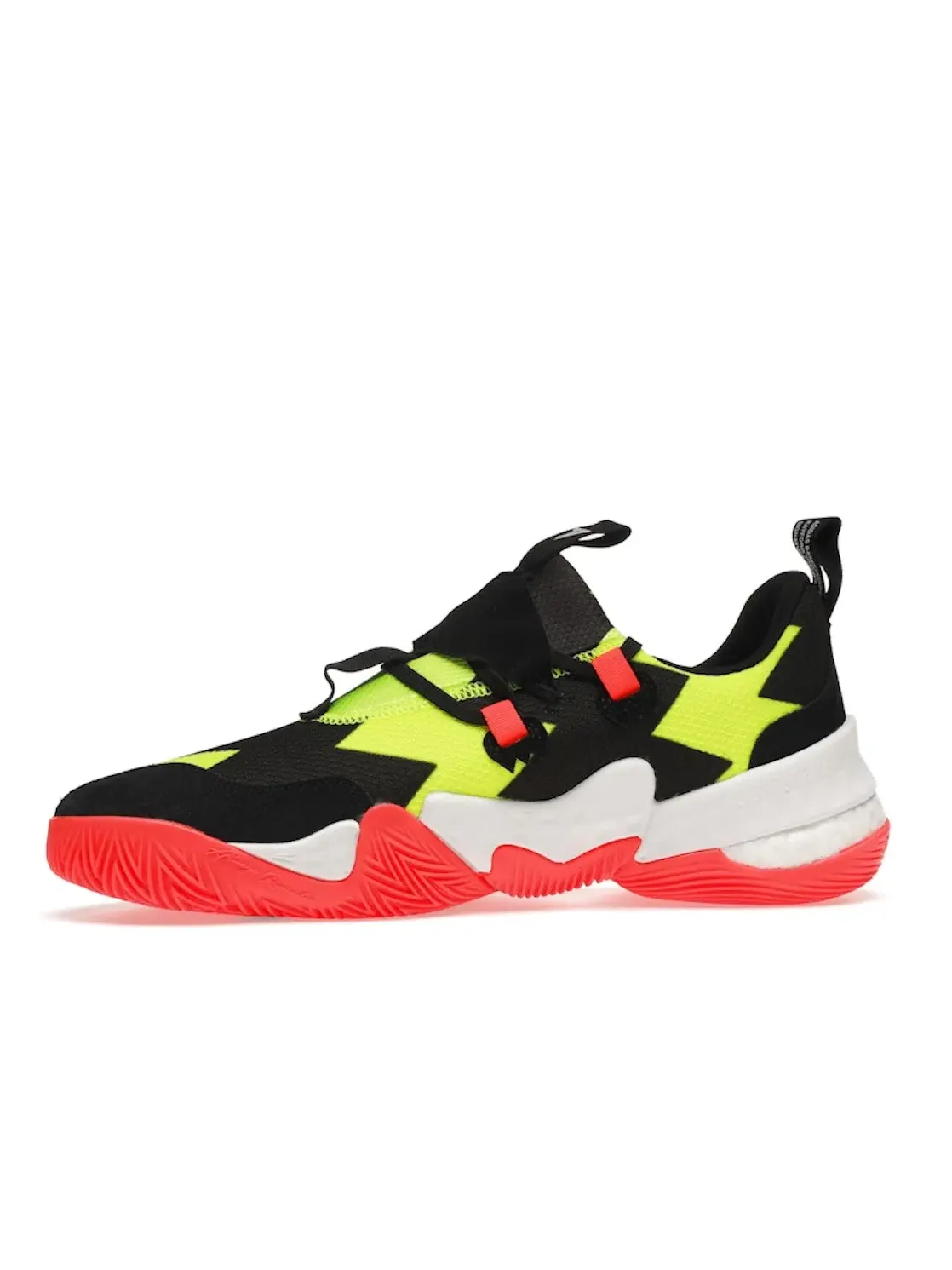 Мужские баскетбольные кроссовки с технологией Boost Trae Young 1 Adidas — изображение 3 из 4, черный/красный/черный