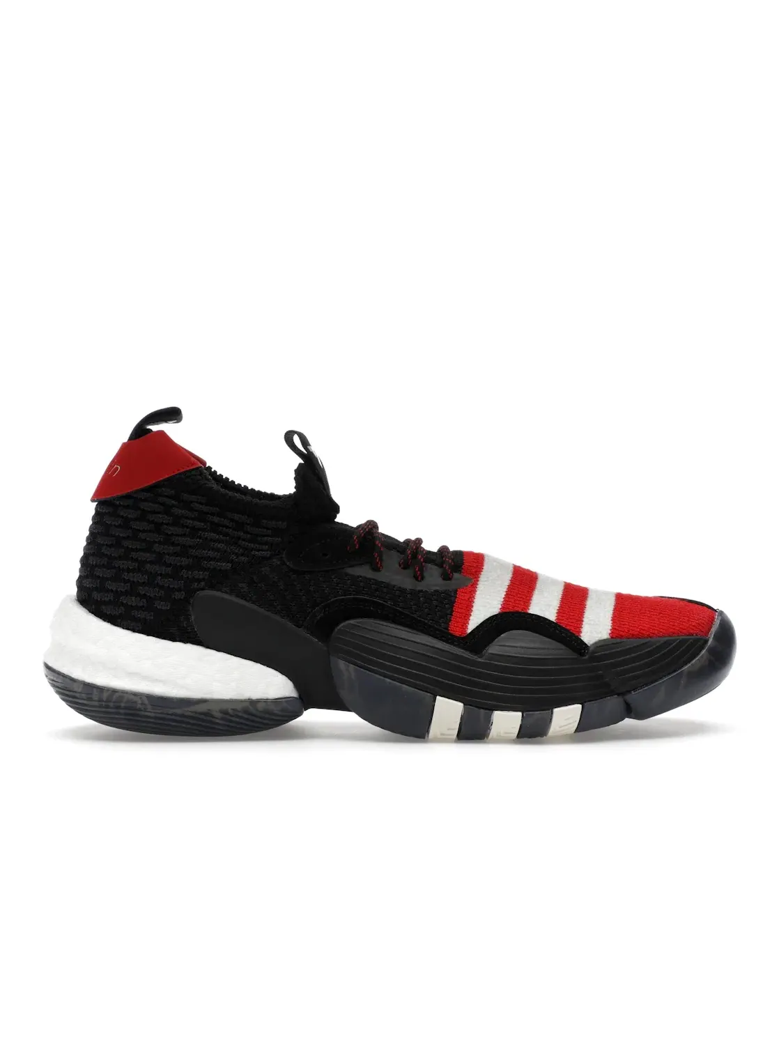 Мужские кроссовки для баскетбола Adidas Trae Young 2.0 — изображение 1 из 4, черный//белый