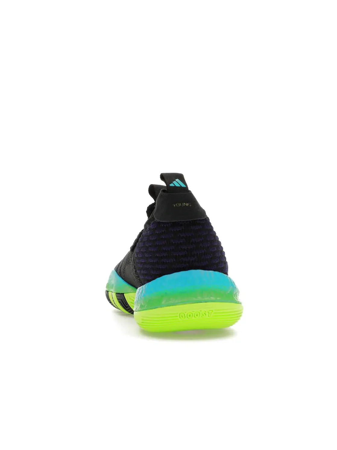 Мужские кроссовки баскетбольные Trae-tlien Adidas — изображение 4 из 4, черный/черный/зеленый