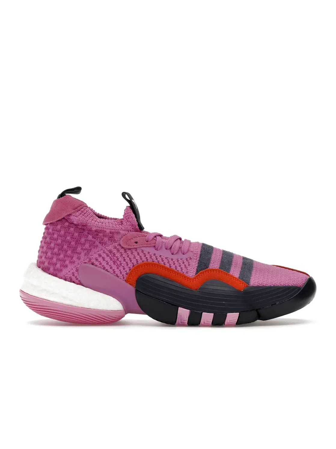 Мужские кроссовки баскетбольные Adidas Trae Young 2.0 — изображение 1 из 4, темно-синий/оранжевый