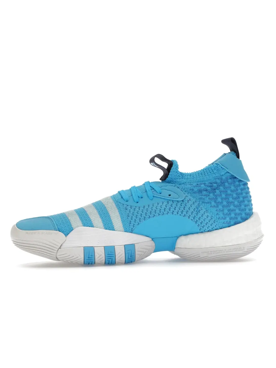 Мужские кроссовки для баскетбола Adidas Trae Young 2.0 — изображение 3 из 4, синий/синий