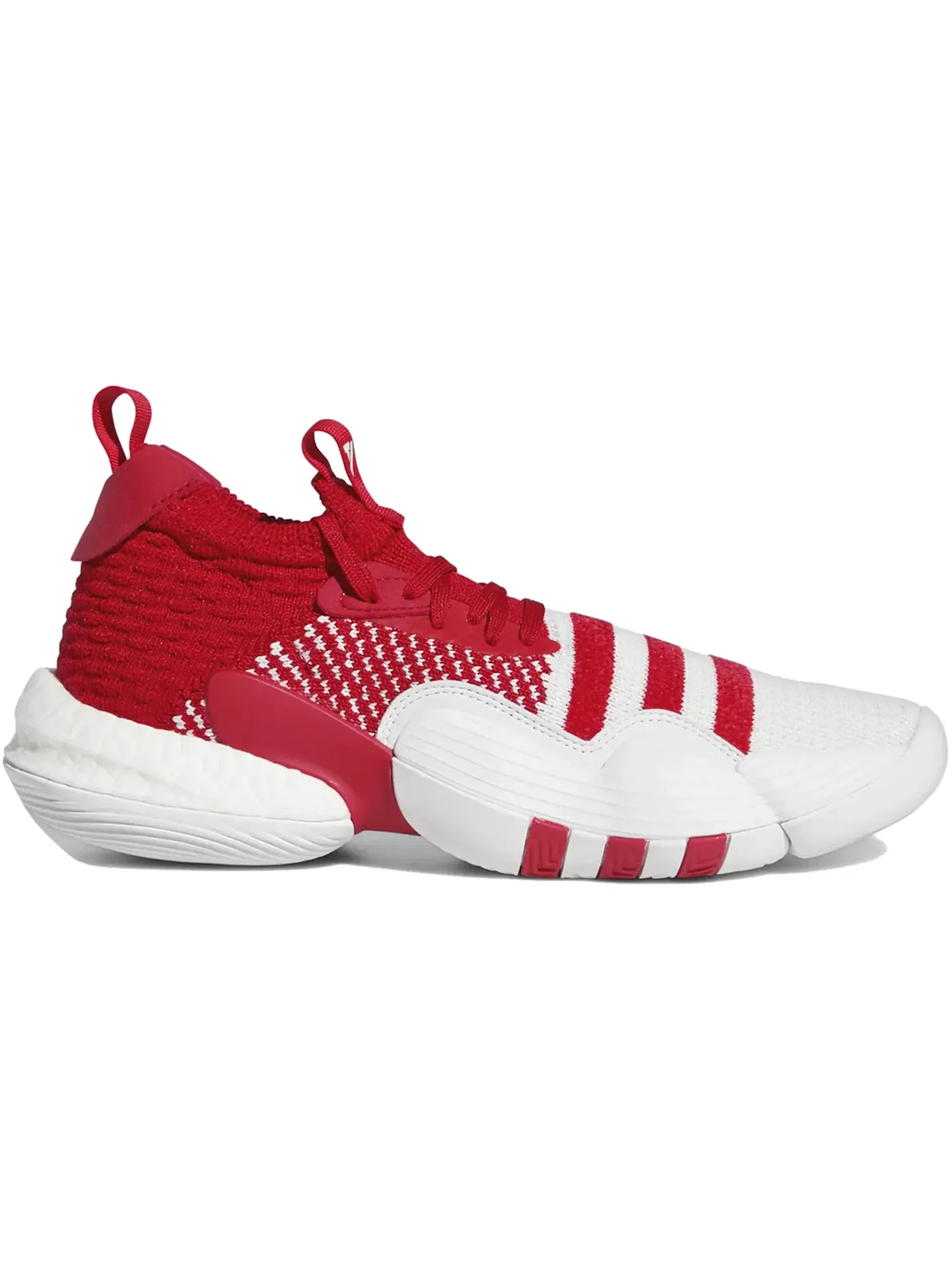Мужские кроссовки для баскетбола Adidas Trae Young 2.0 — изображение 1 из 1, белый/красный/белый