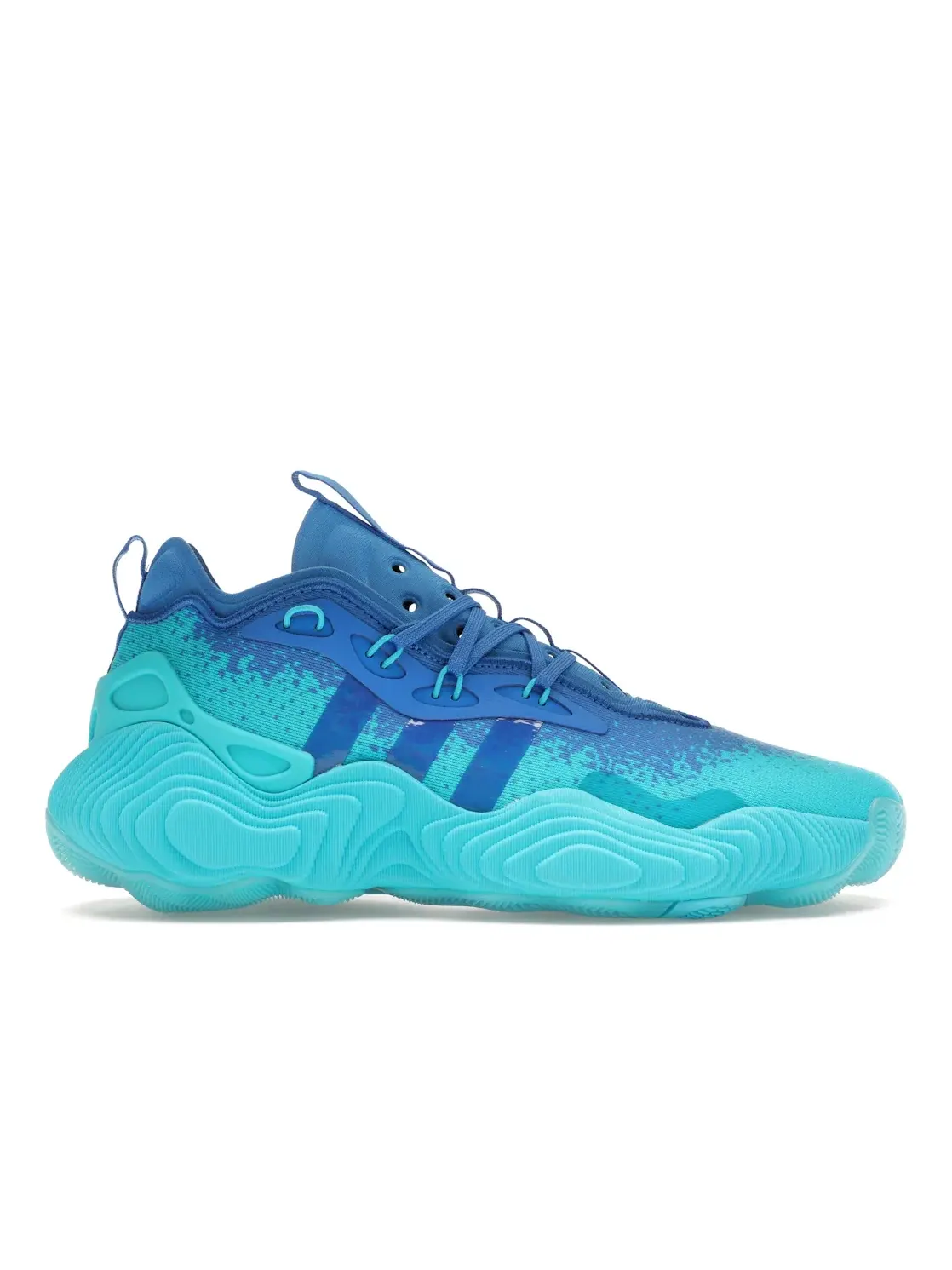 Мужские кроссовки для баскетбола Adidas Trae Young 3 — изображение 1 из 4, голубой/синий/голубой
