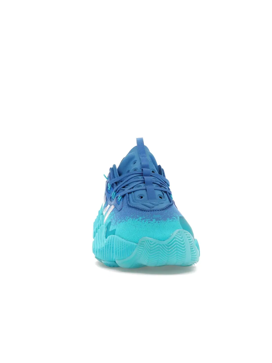 Мужские кроссовки для баскетбола Adidas Trae Young 3 — изображение 2 из 4, голубой/синий/голубой