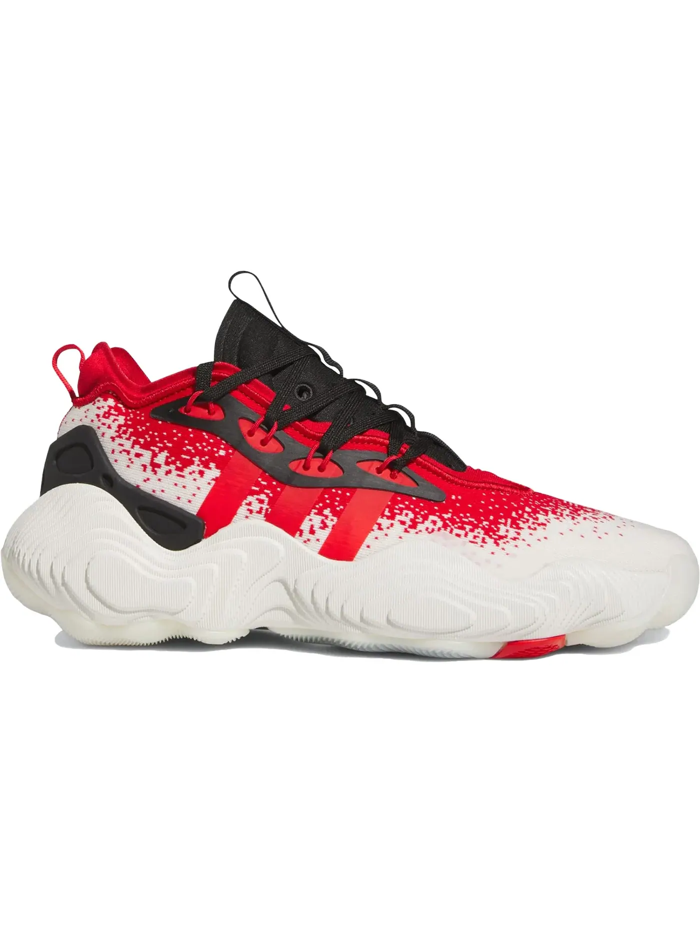 Мужские кроссовки для баскетбола Adidas Trae Young 3 — изображение 1 из 1, белый красный черный