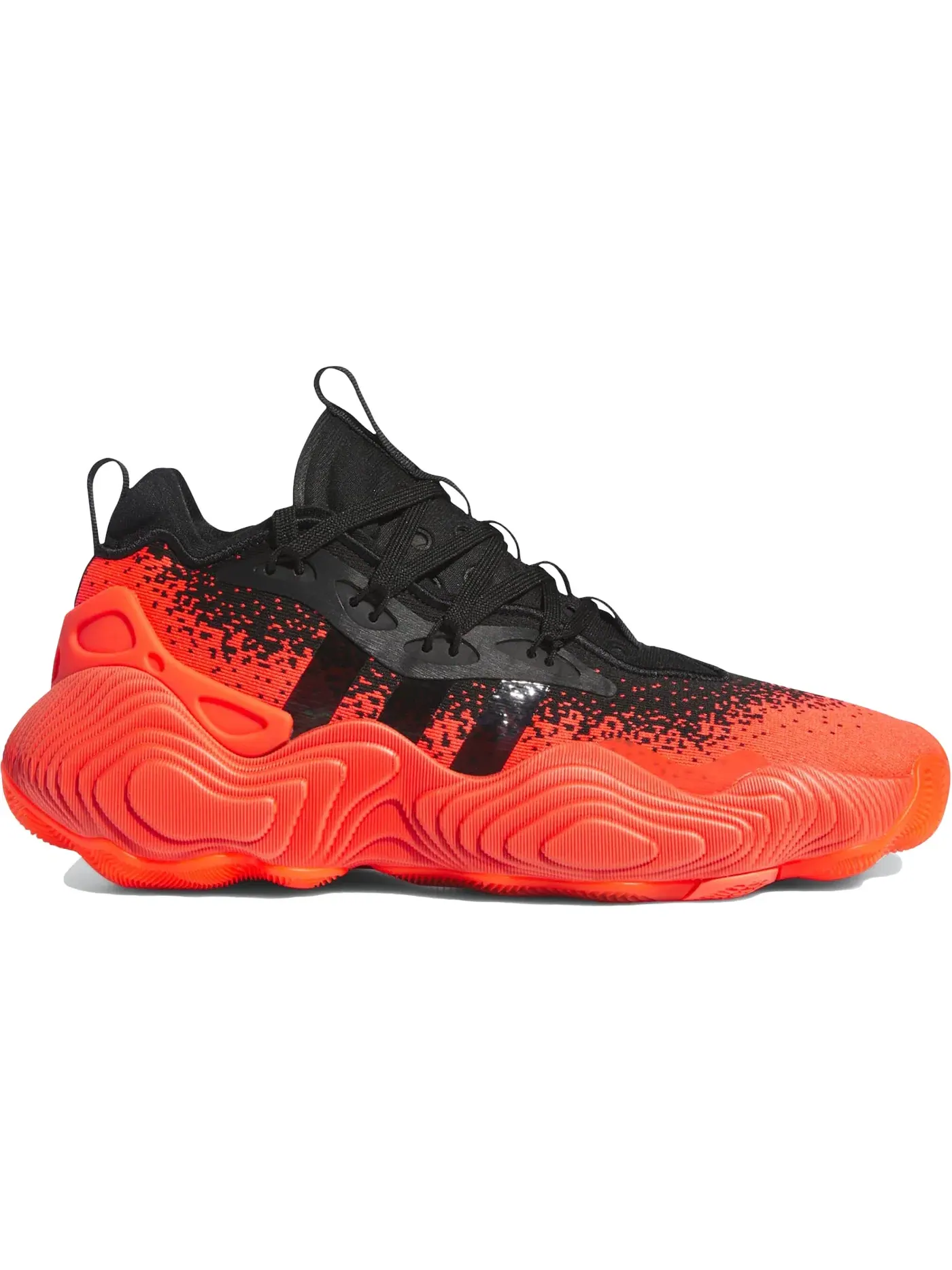Мужские кроссовки баскетбольные Adidas Trae Young 3 — изображение 1 из 1, черный/красный/черный