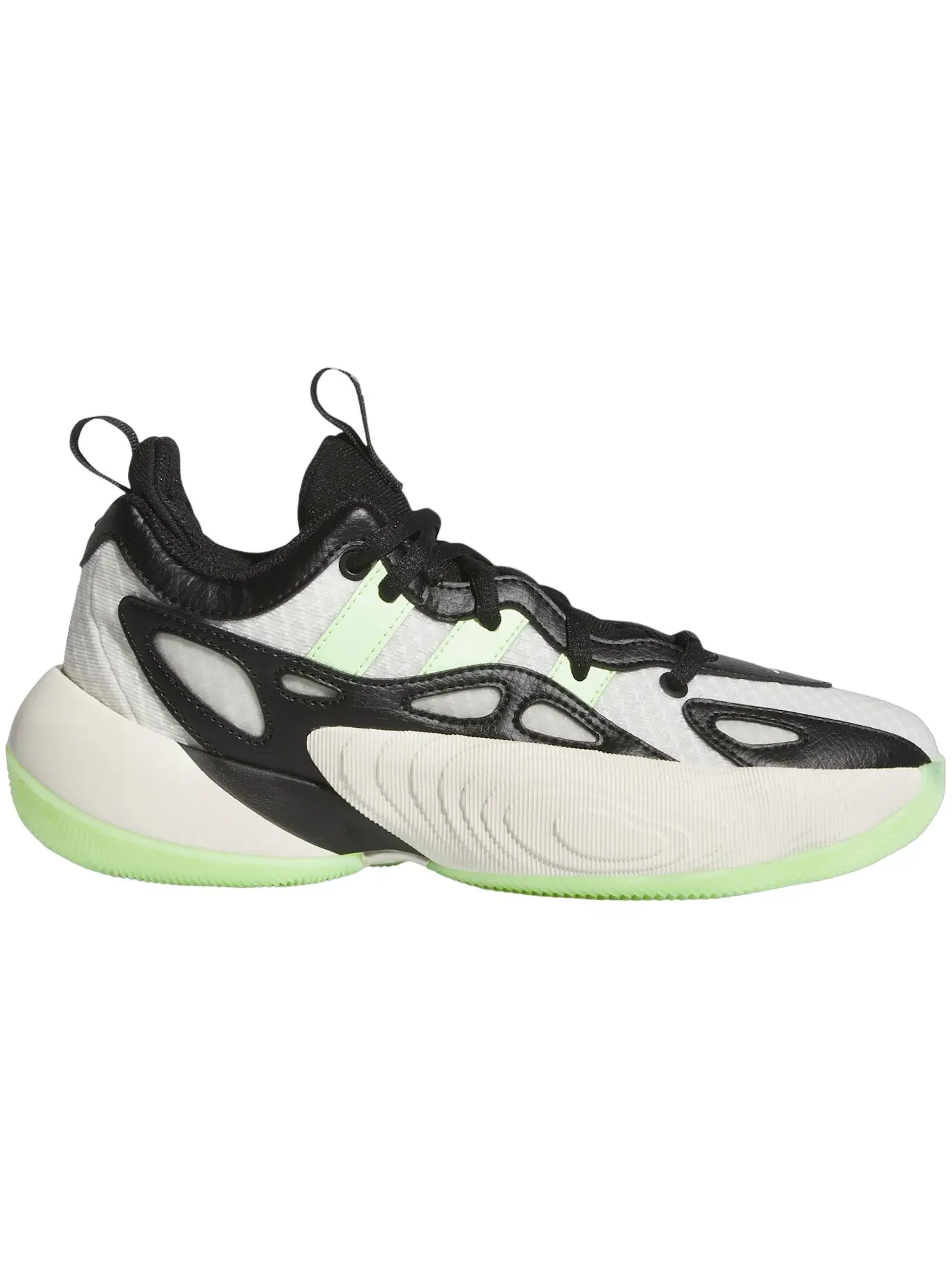 Детские кроссовки для баскетбола Adidas Trae Young Unlimited 2 — изображение 1 из 1, белый/зеленый/белый