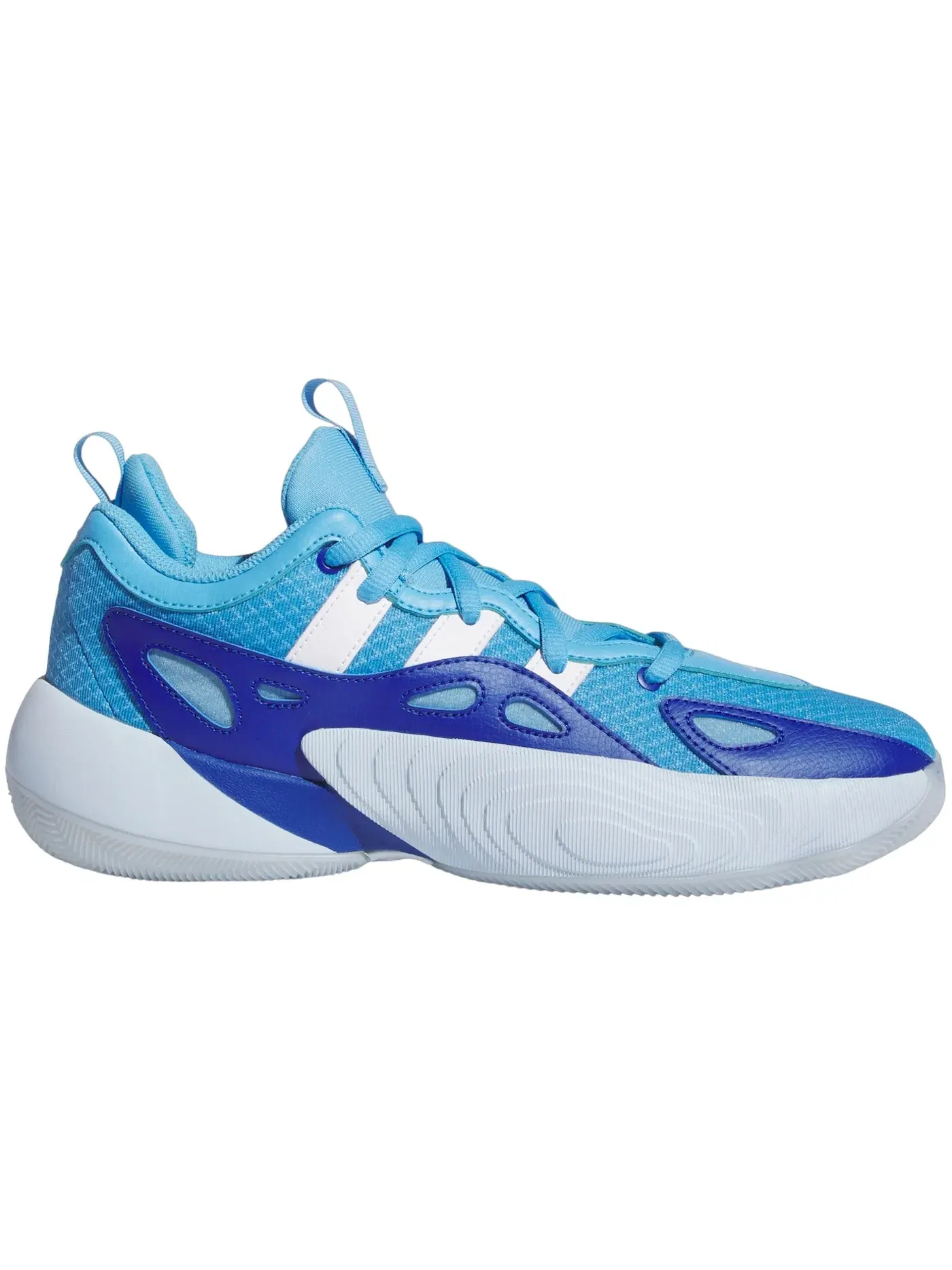 Мужские кроссовки для баскетбола Adidas Trae Young Unlimited 2 — изображение 1 из 1, синий/белый/синий