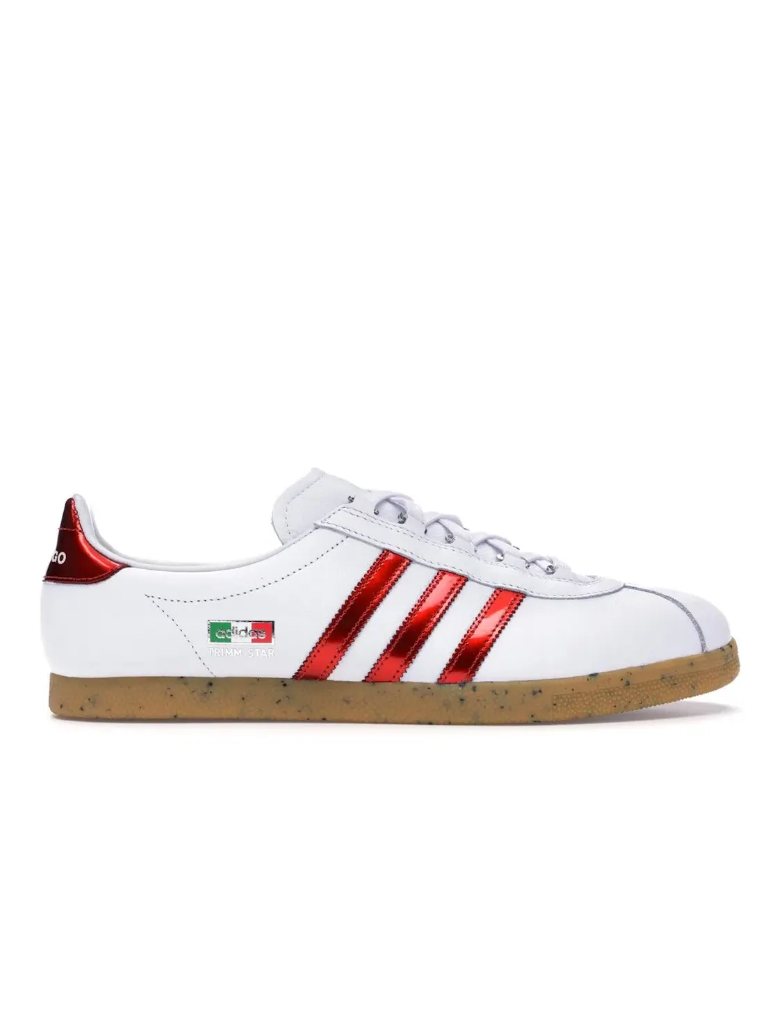 Мужские кроссовки Lifestyle Adidas Trimm Star size? x Colnago — изображение 1 из 4, белый/красный