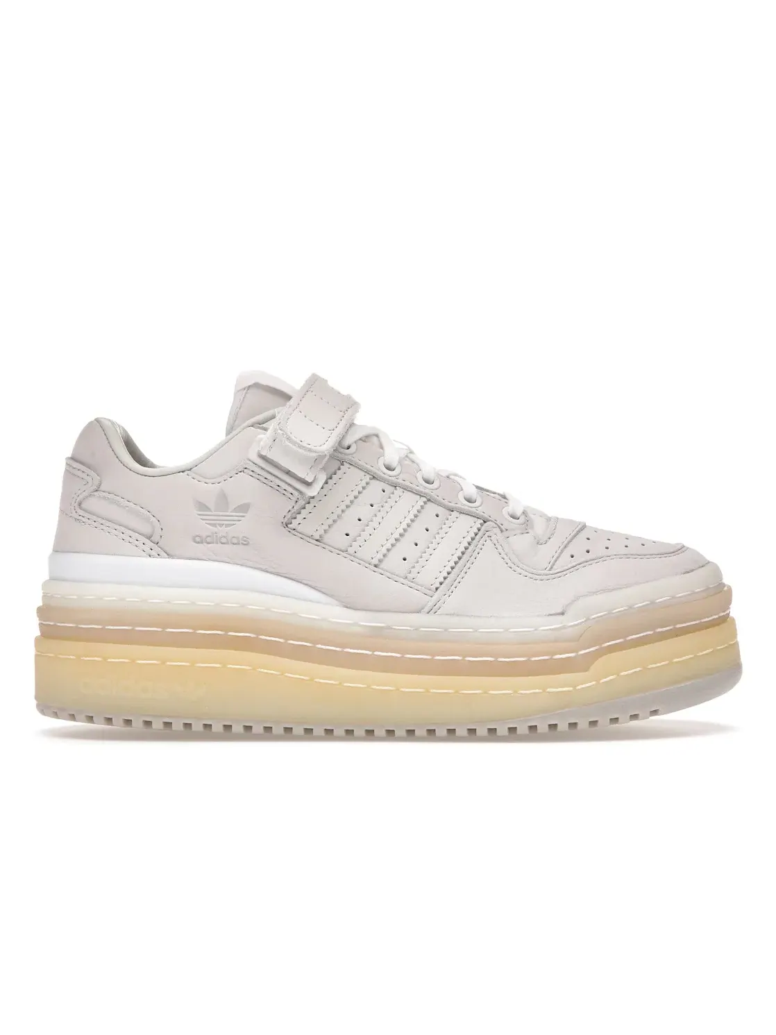 Женские кроссовки Lifestyle с платформой Adidas Triple Platforum Low — изображение 1 из 4, белый/белый/белый