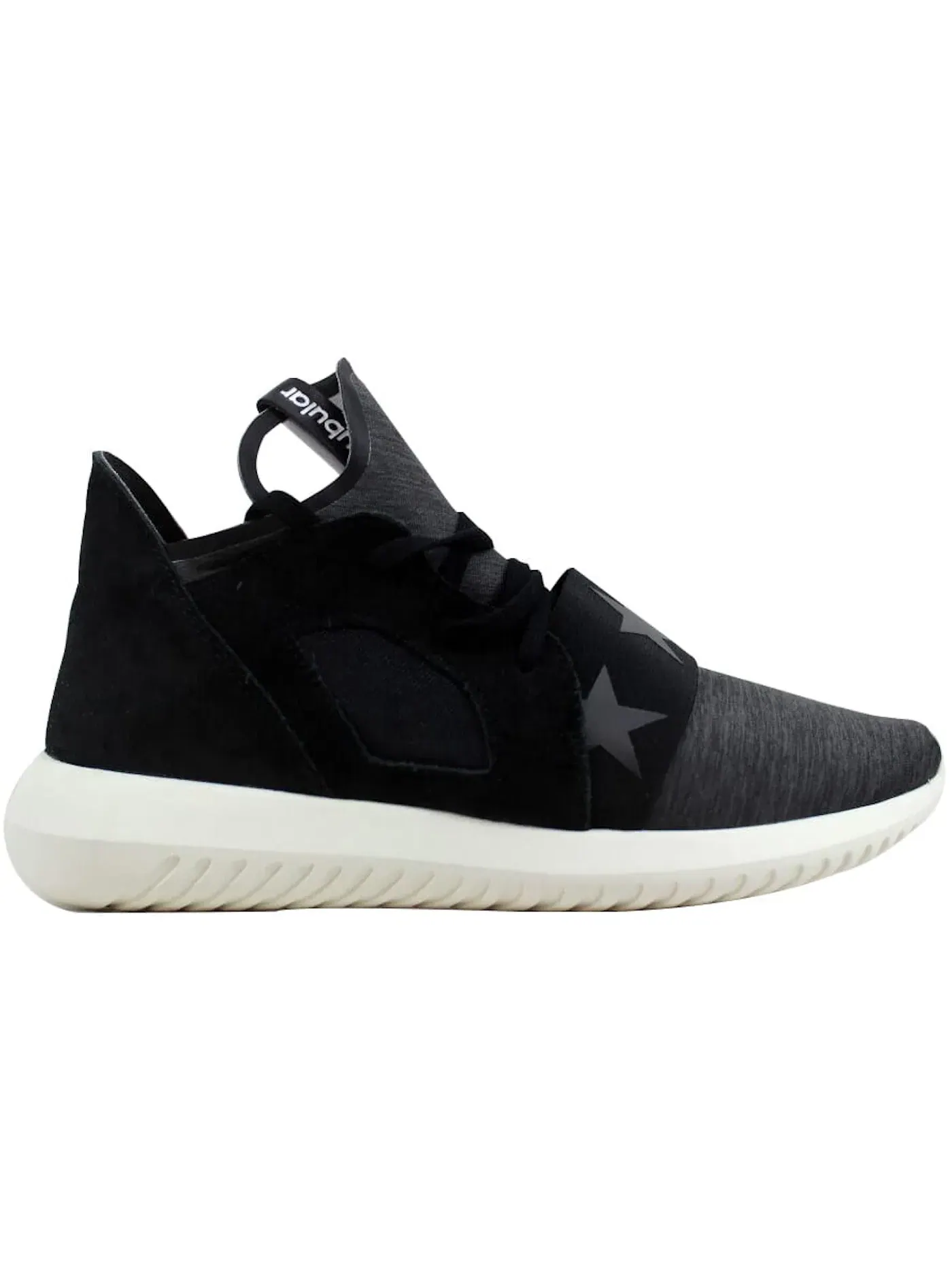 Женские кроссовки Lifestyle Tubular Defiant Adidas — изображение 1 из 1, черный/черный/белый