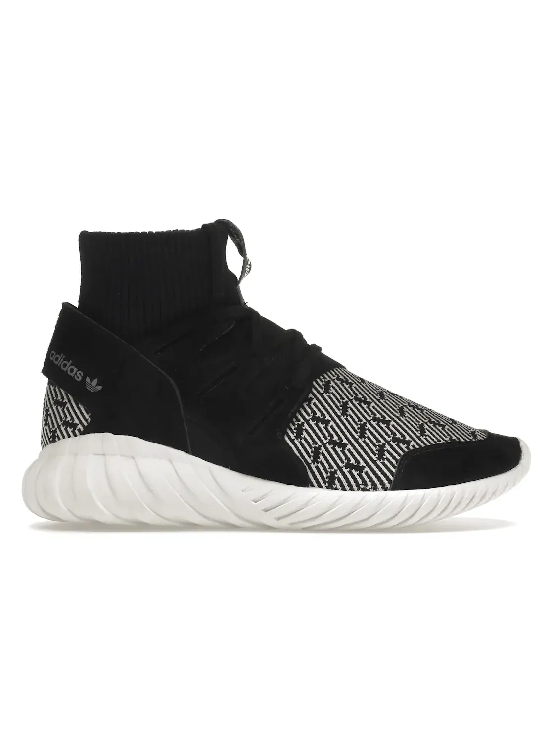 Мужские кроссовки Lifestyle Adidas Tubular Doom — изображение 1 из 4, черный/черный-белый