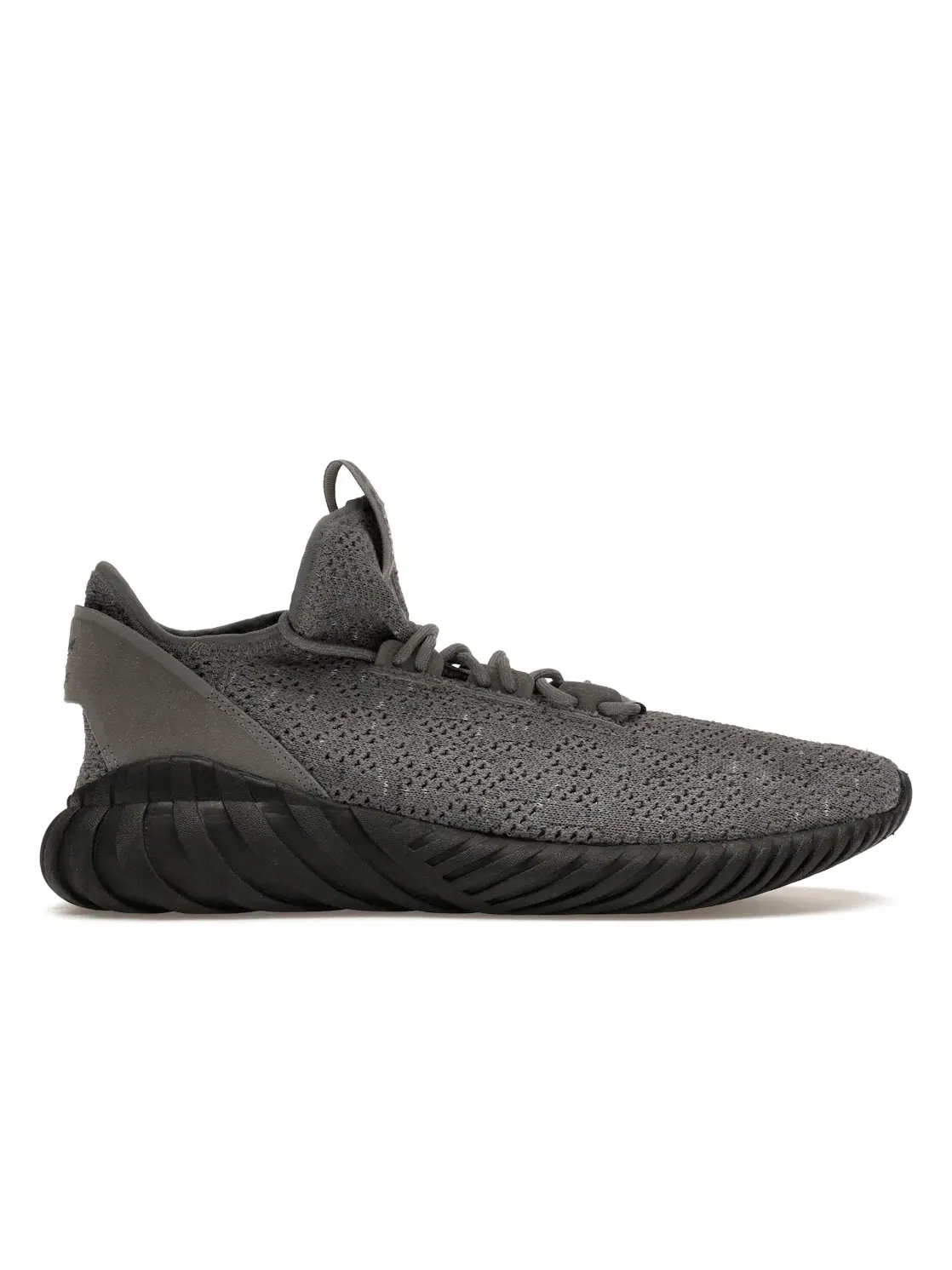 Мужские кроссовки Lifestyle Adidas Tubular Doom — изображение 1 из 4, серый/черный/белый