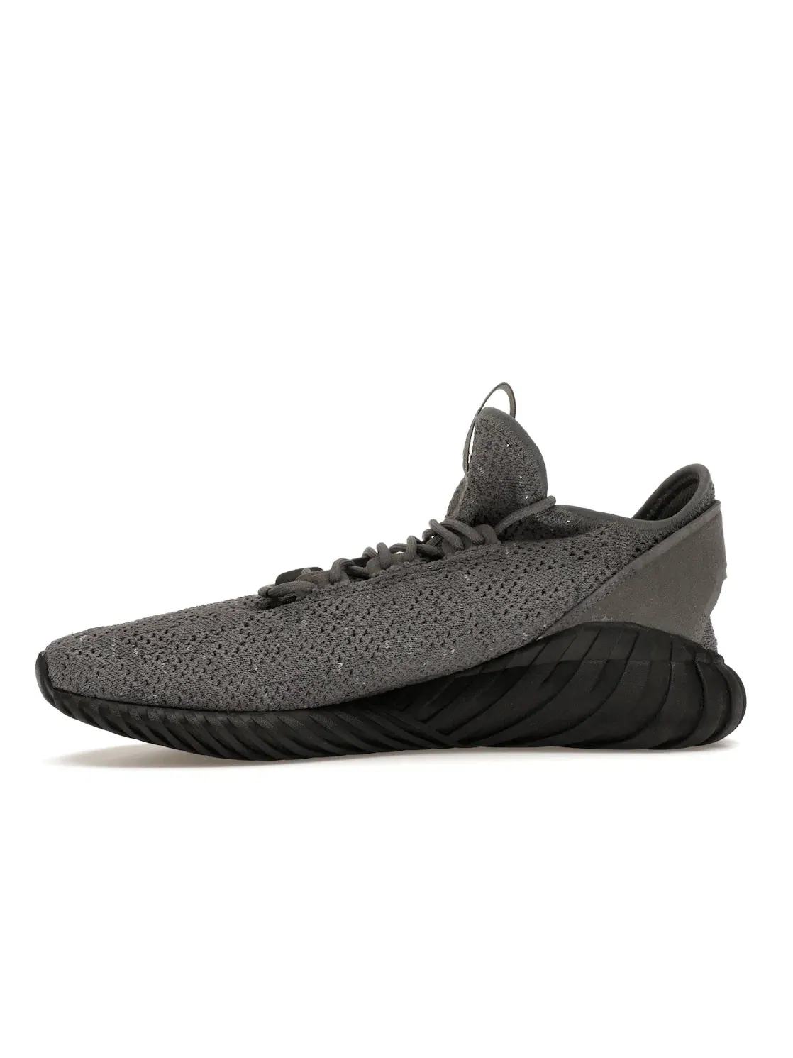 Мужские кроссовки Lifestyle Adidas Tubular Doom — изображение 3 из 4, серый/черный/белый